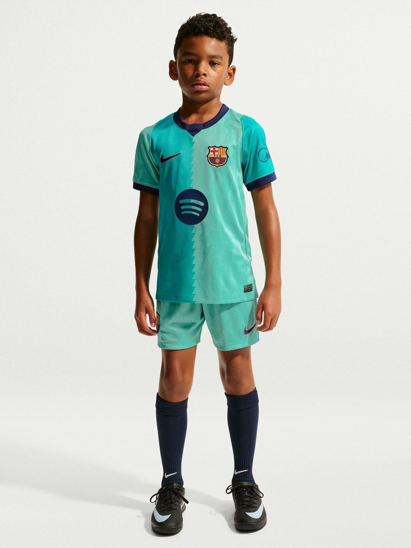 Image 5 of 6 of Nike Junior Fc Barcelona 26/27 Dri-fit Third Stadium Short Sleeve Replica Jersey