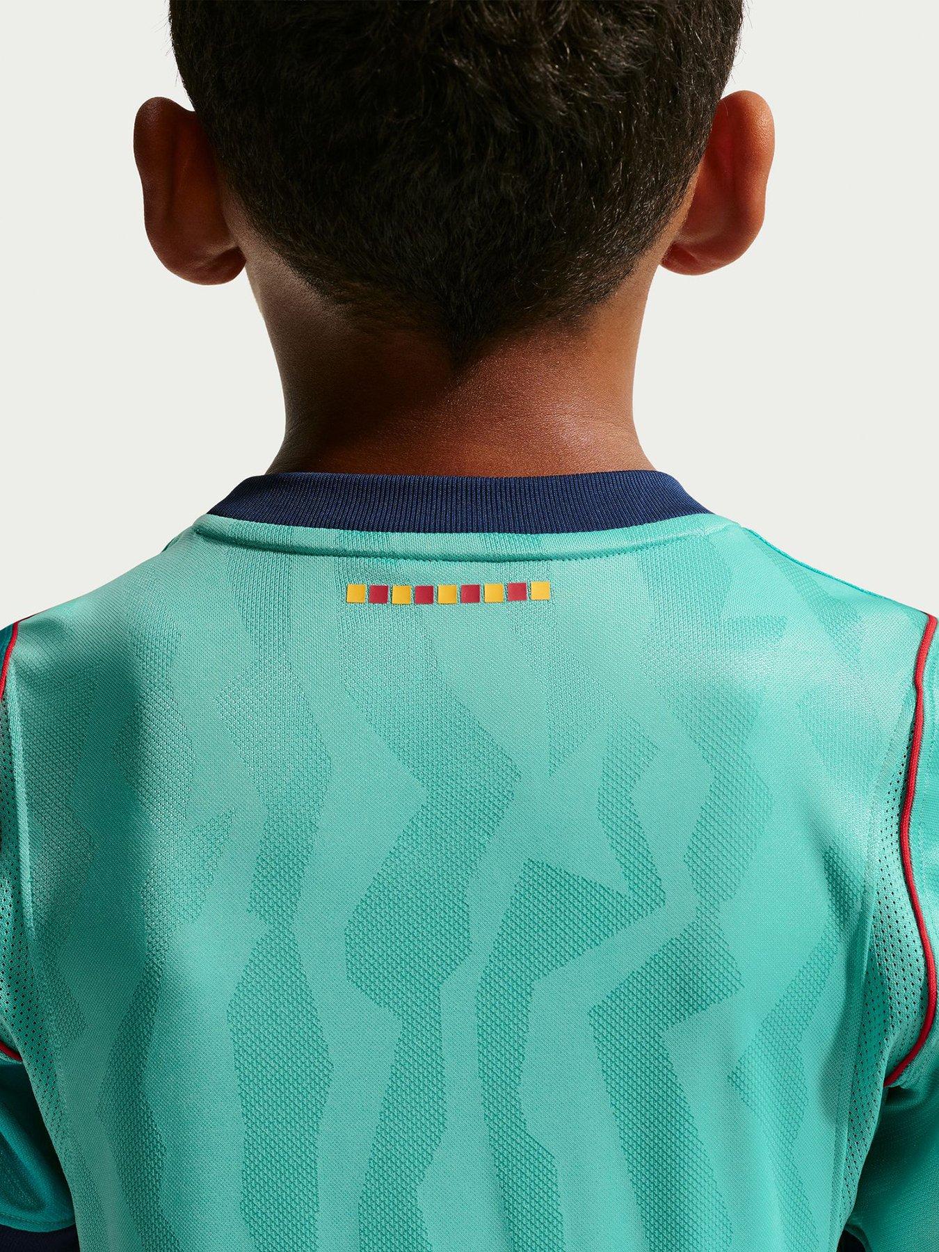 Image 6 of 6 of Nike Junior Fc Barcelona 26/27 Dri-fit Third Stadium Short Sleeve Replica Jersey