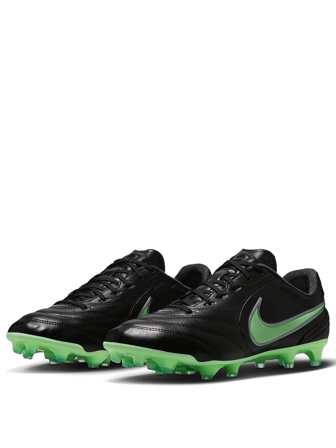 Image 2 of 7 of Nike Mens Tiempo Ligera Pro Firm Ground Football Boots - Black