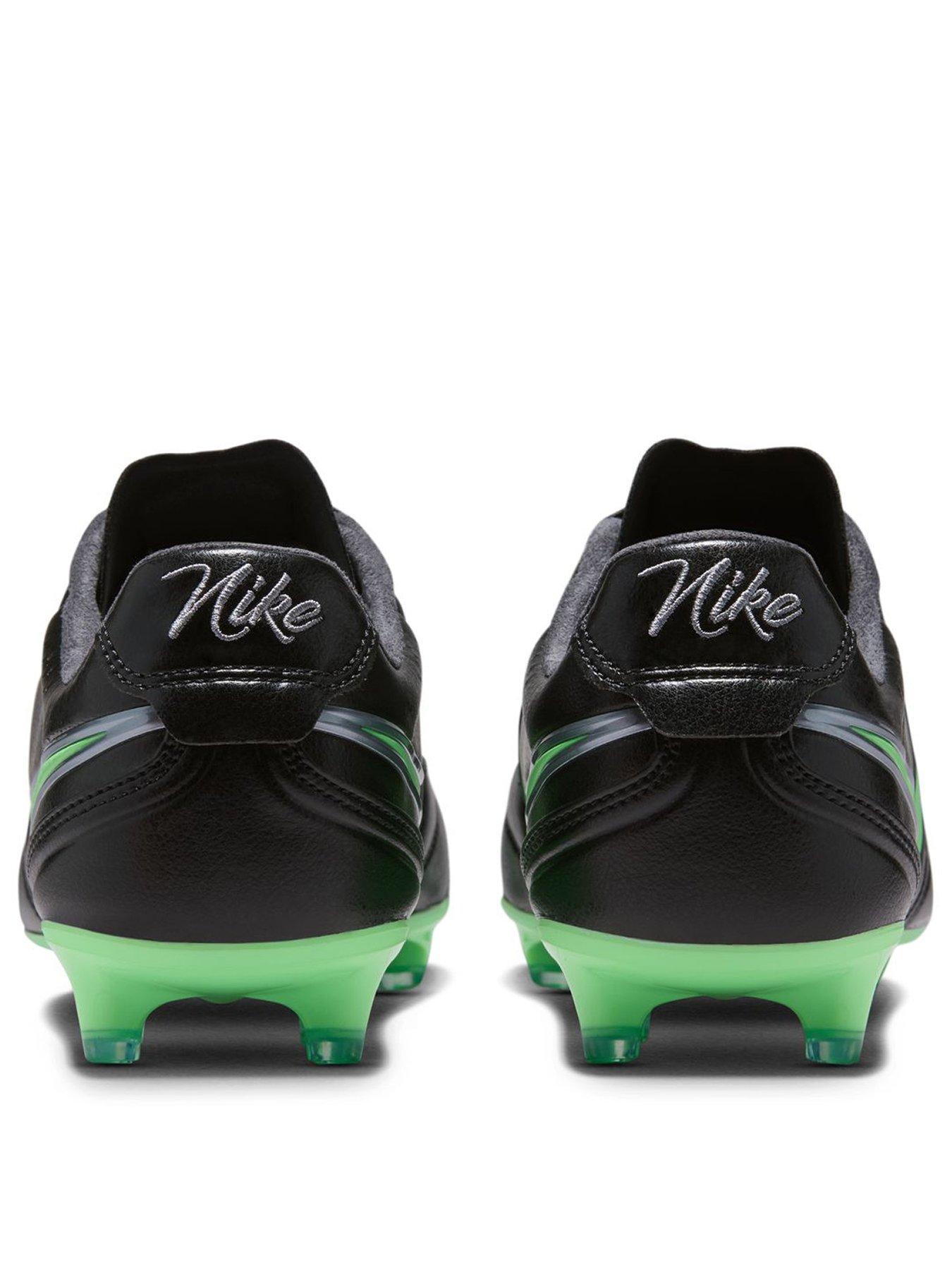 Image 3 of 7 of Nike Mens Tiempo Ligera Pro Firm Ground Football Boots - Black