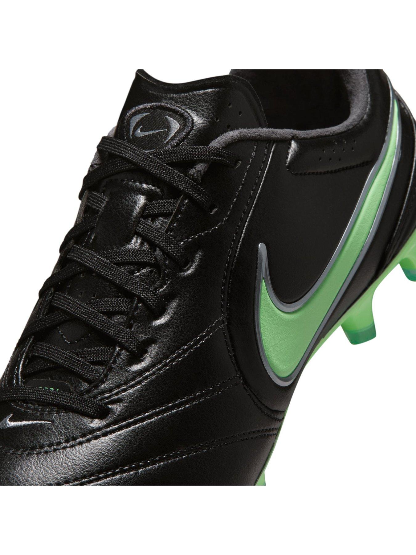 Image 6 of 7 of Nike Mens Tiempo Ligera Pro Firm Ground Football Boots - Black