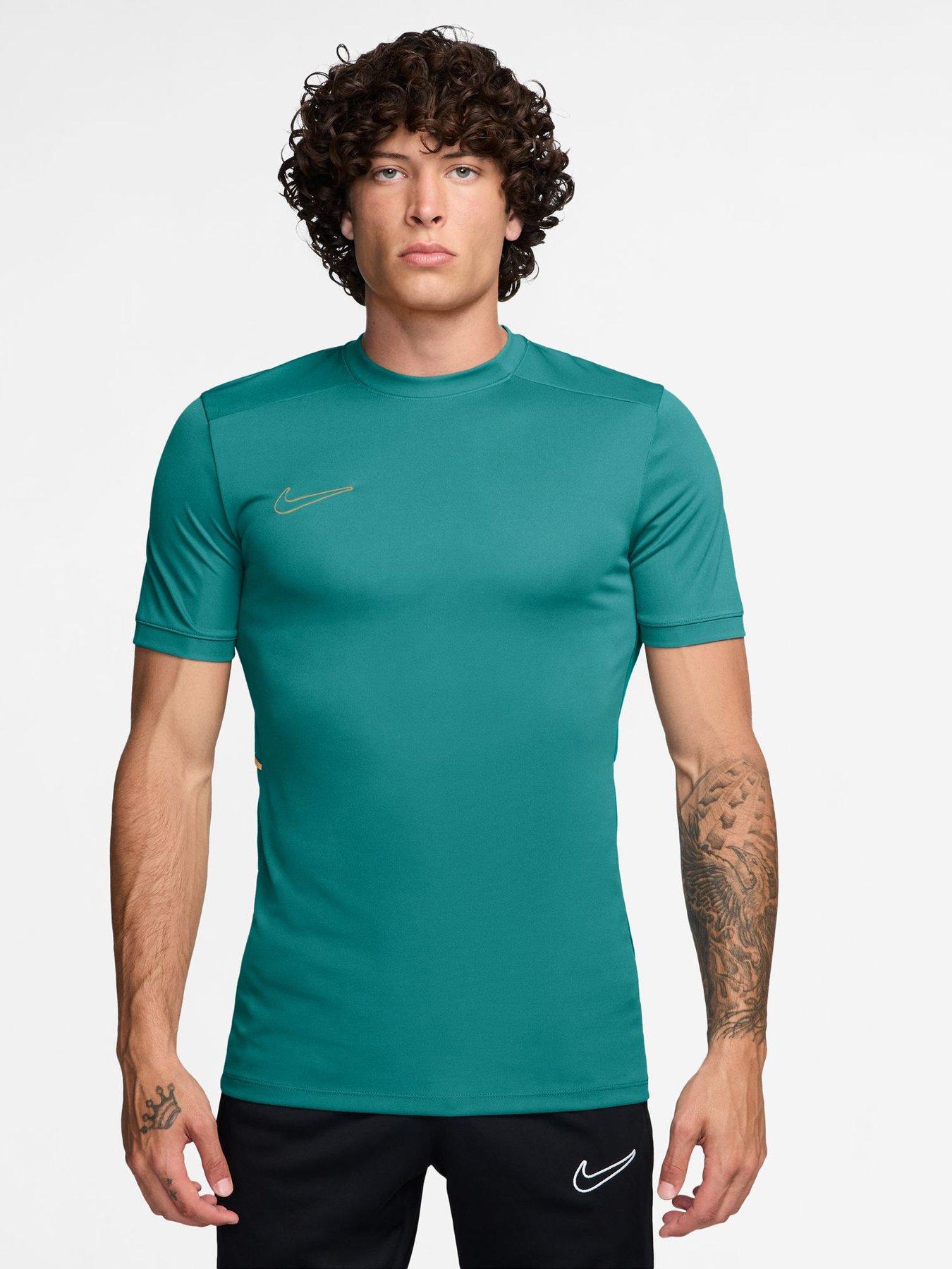 Image 1 of 3 of Nike Mens Dri-Fit Academy25 Short Sleeve T-Shirt - Green