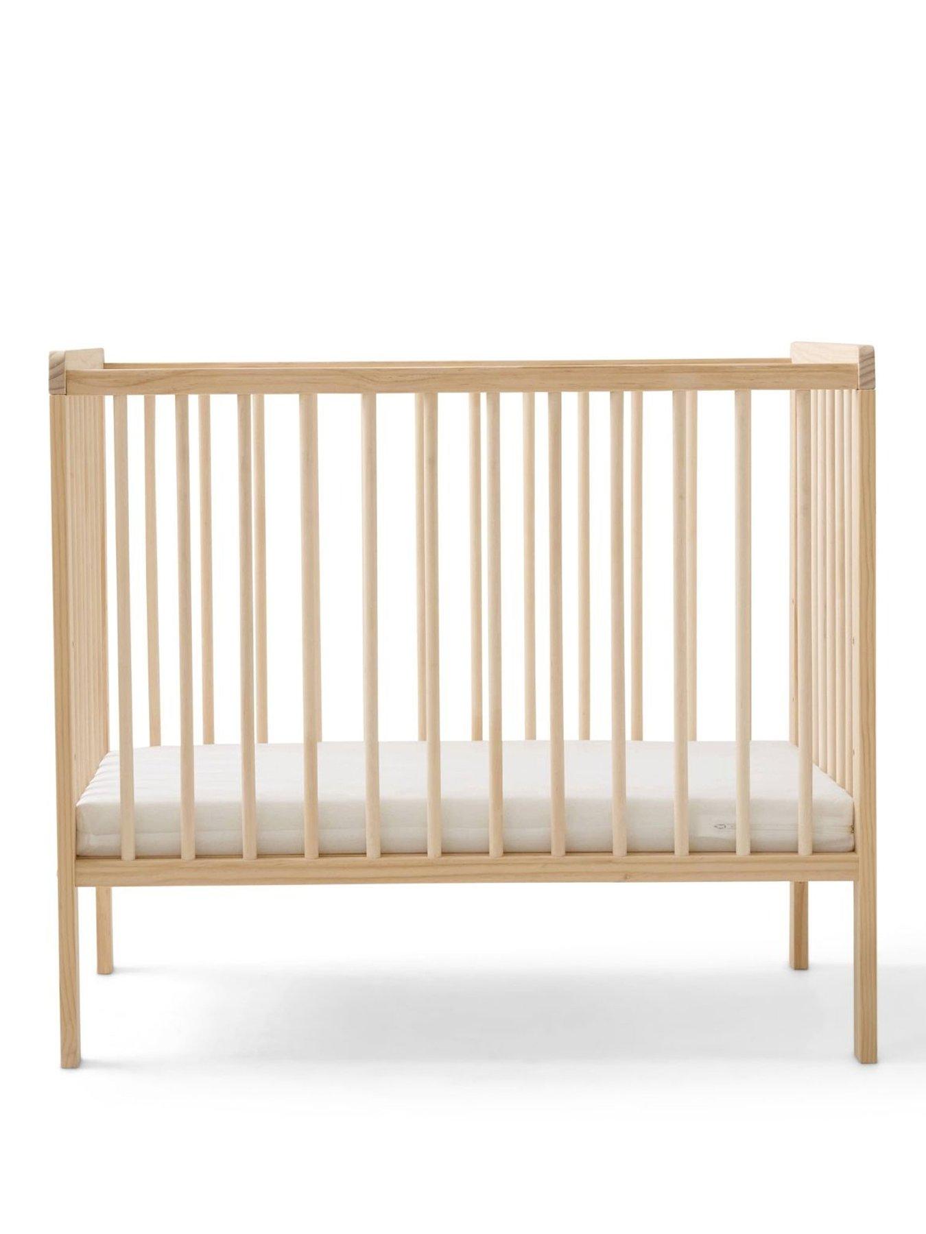 east-coast-space-saver-cot-natural-with-mattress-naturalstillFront