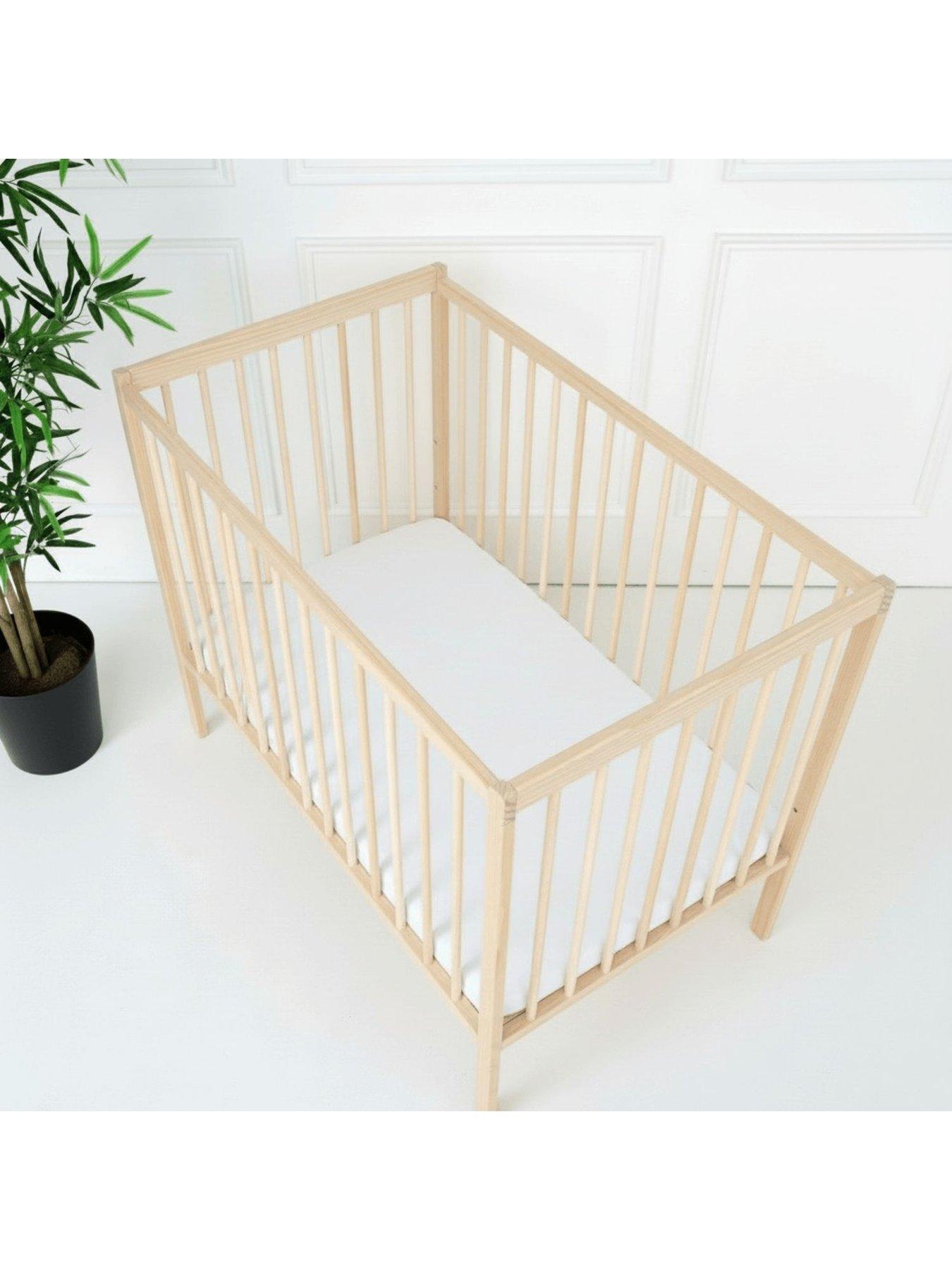 Image 3 of 3 of East Coast Space Saver Cot Sheets - 2 Pack - White