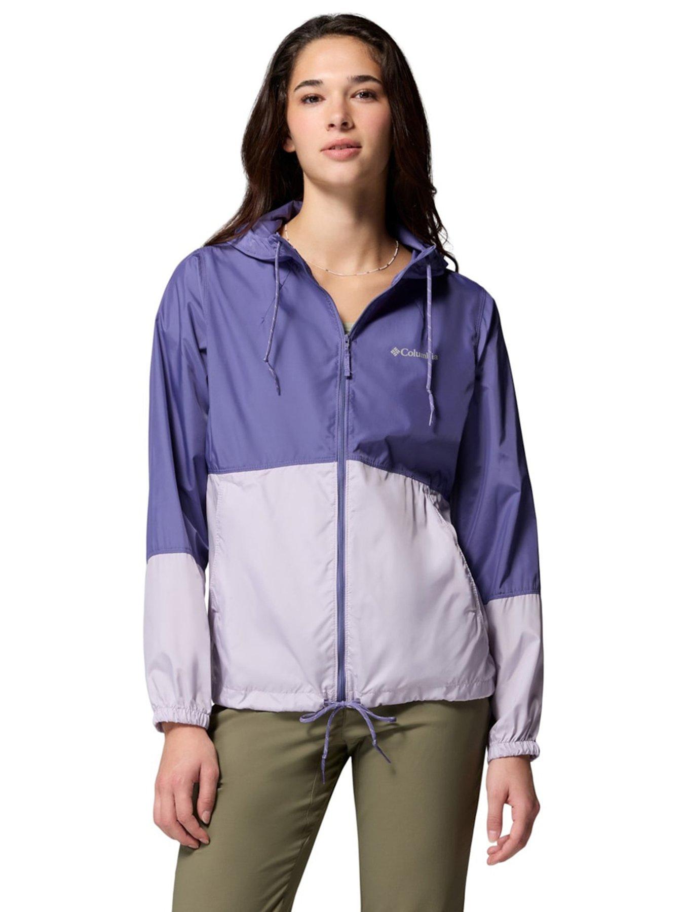 Columbia Womens Flash Forward Windbrer - Purple