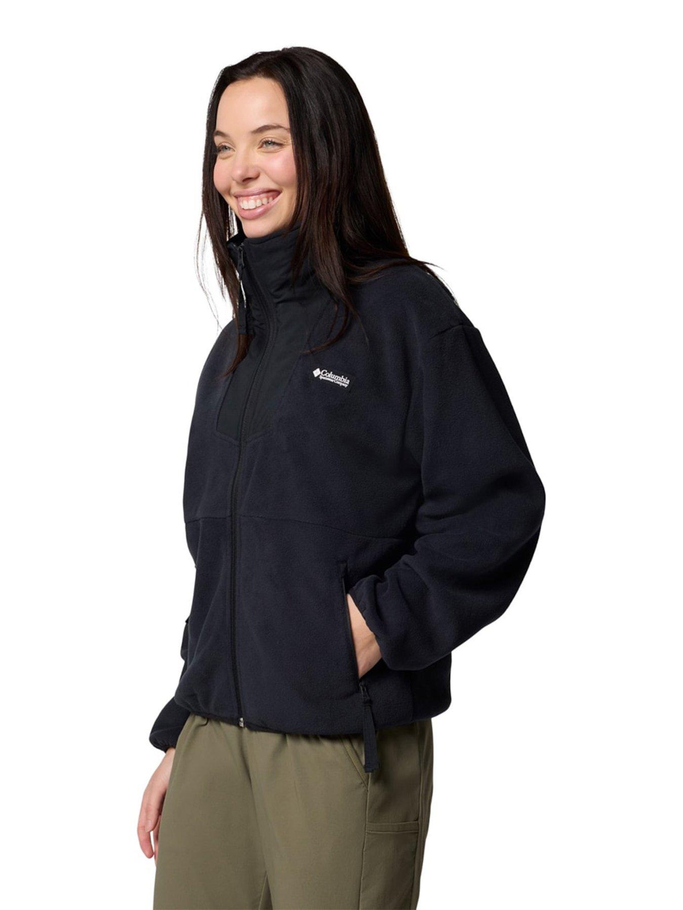 columbia-womens-sequoia-grove-full-zip-fleece-blackoutfit