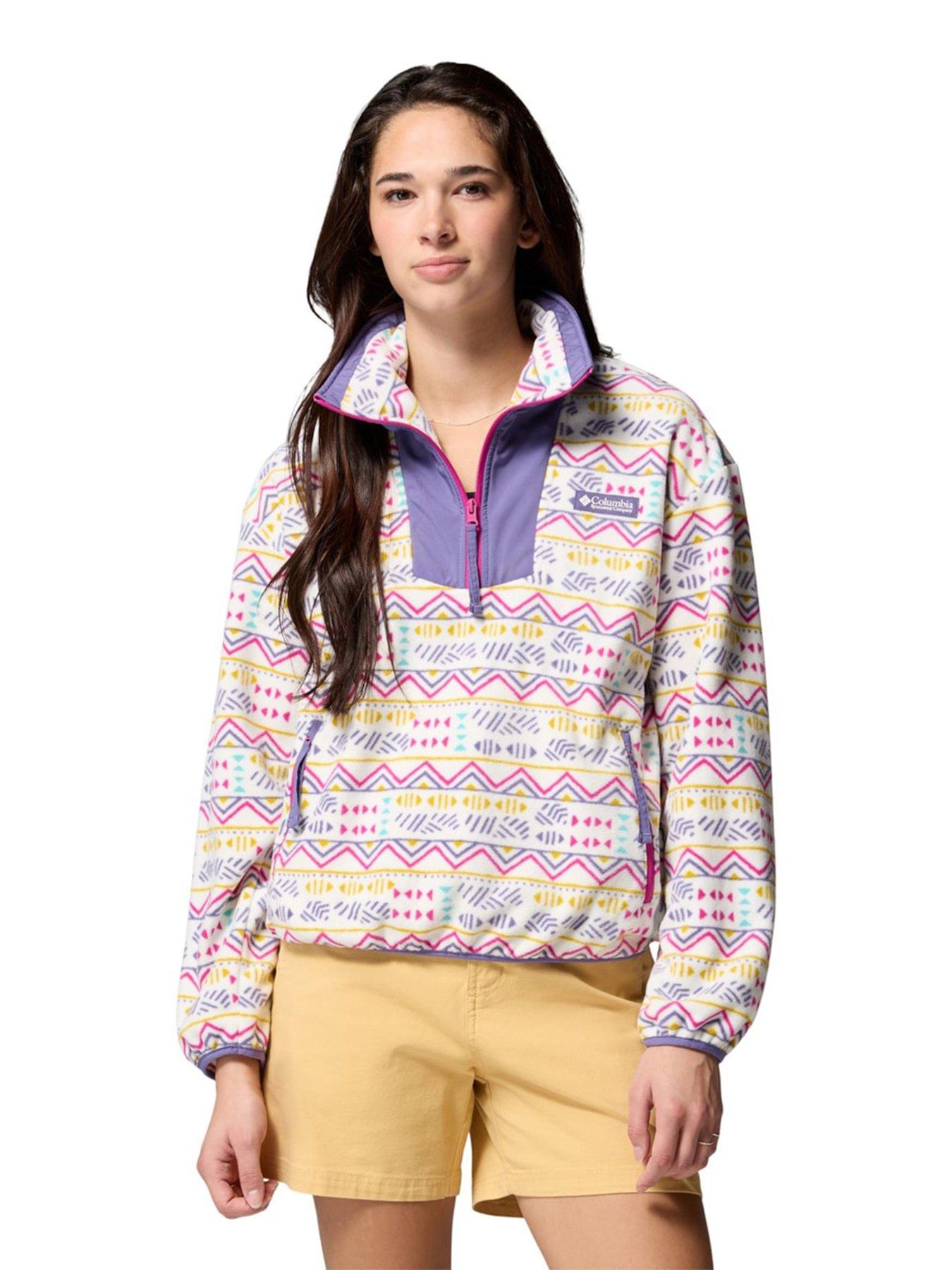 columbia-womens-sequoia-grove-printed-half-zip-white-printfront
