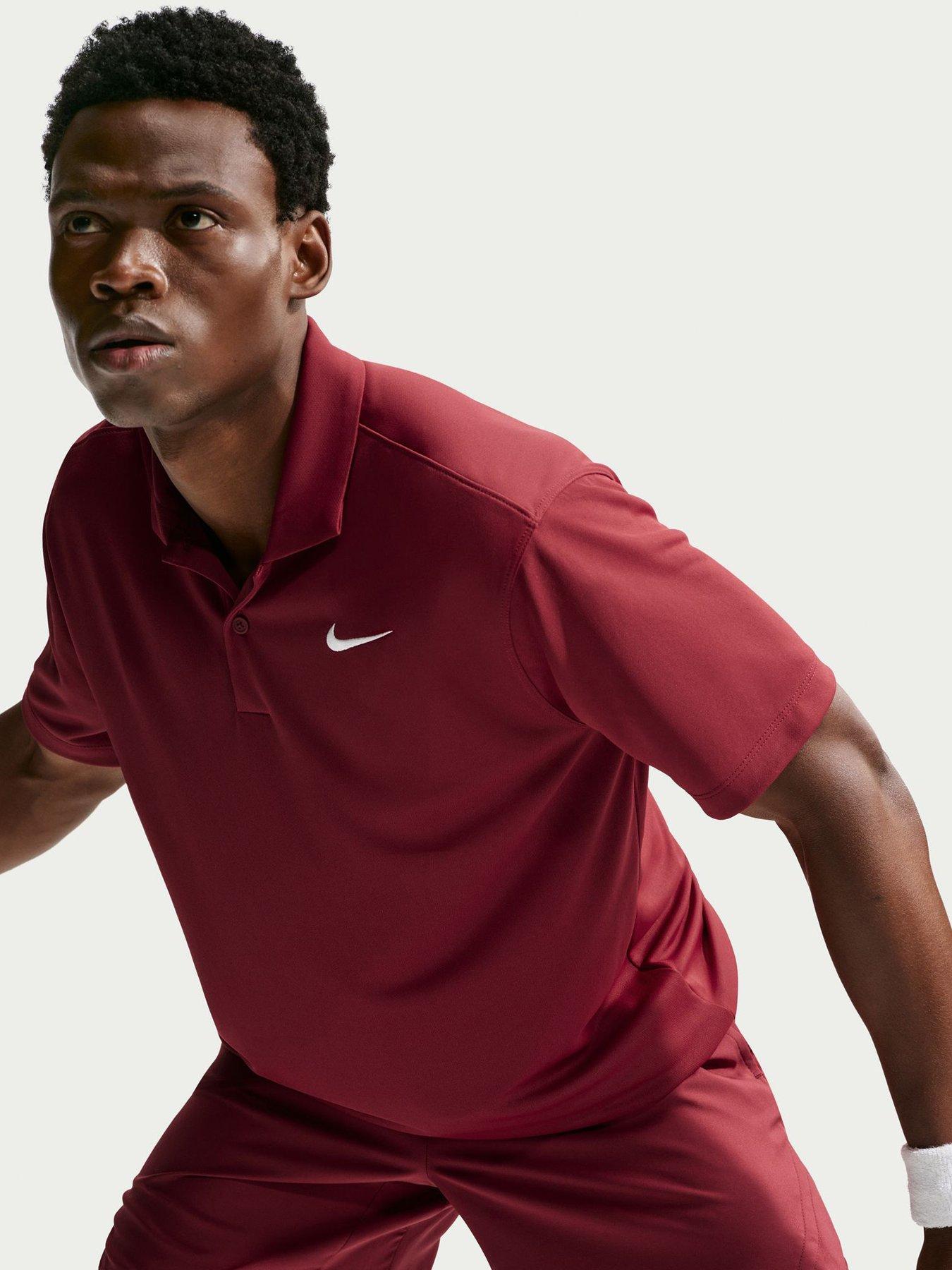 Image 5 of 5 of Nike Mens Tennis Court Victory Dri-Fit 7 Inch Shorts - Red