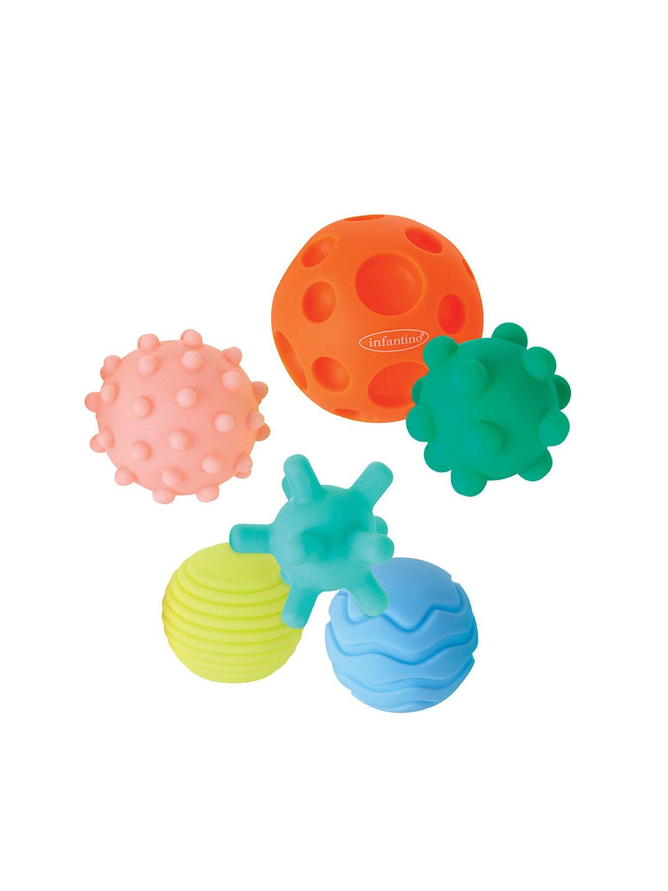 infantino-stick-spin-highchair-pal-monkey-and-supersoft-sensory-textured-multi-balls-bundle-setoutfit