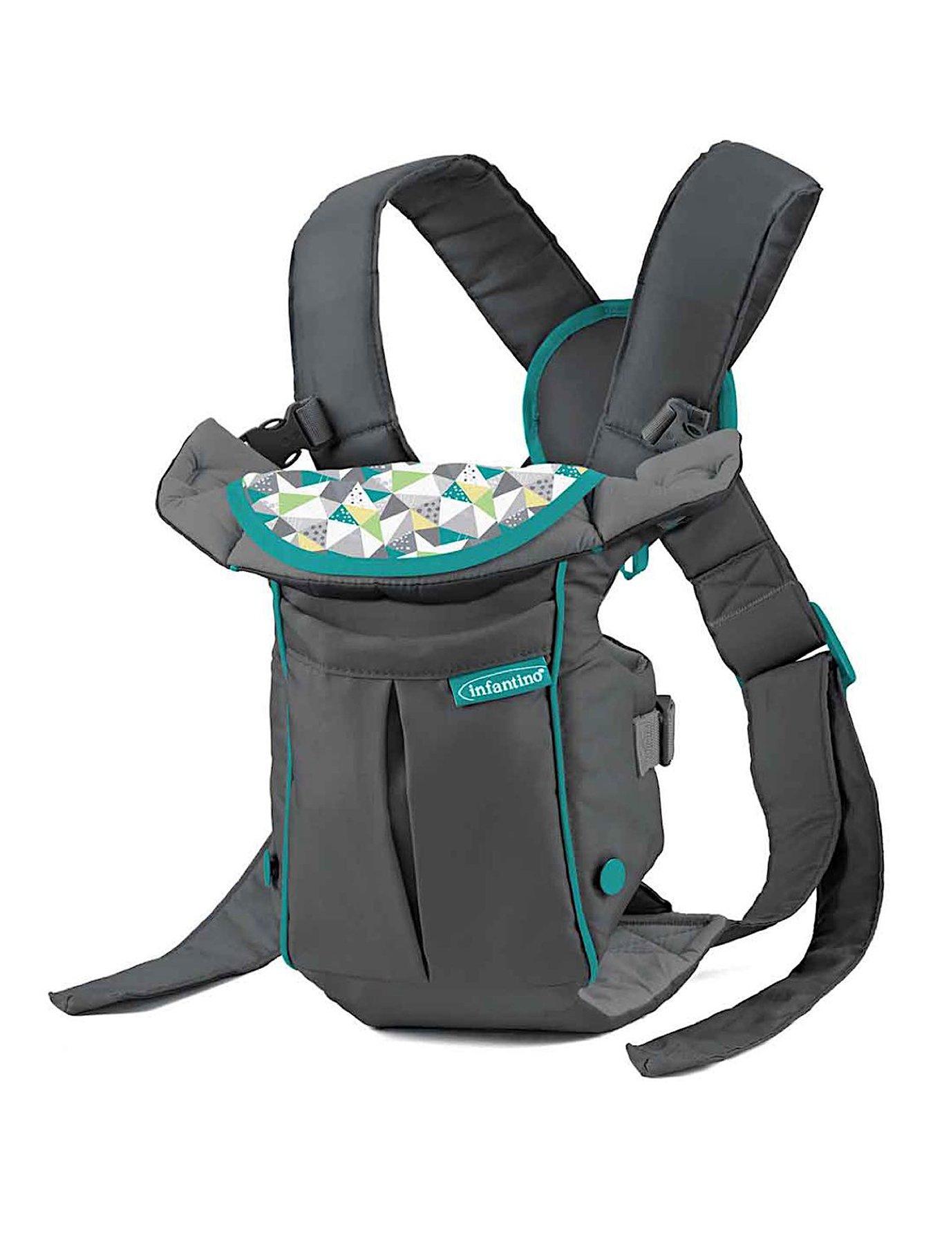 Infantino Swift Classic with Bib Carrier - Grey