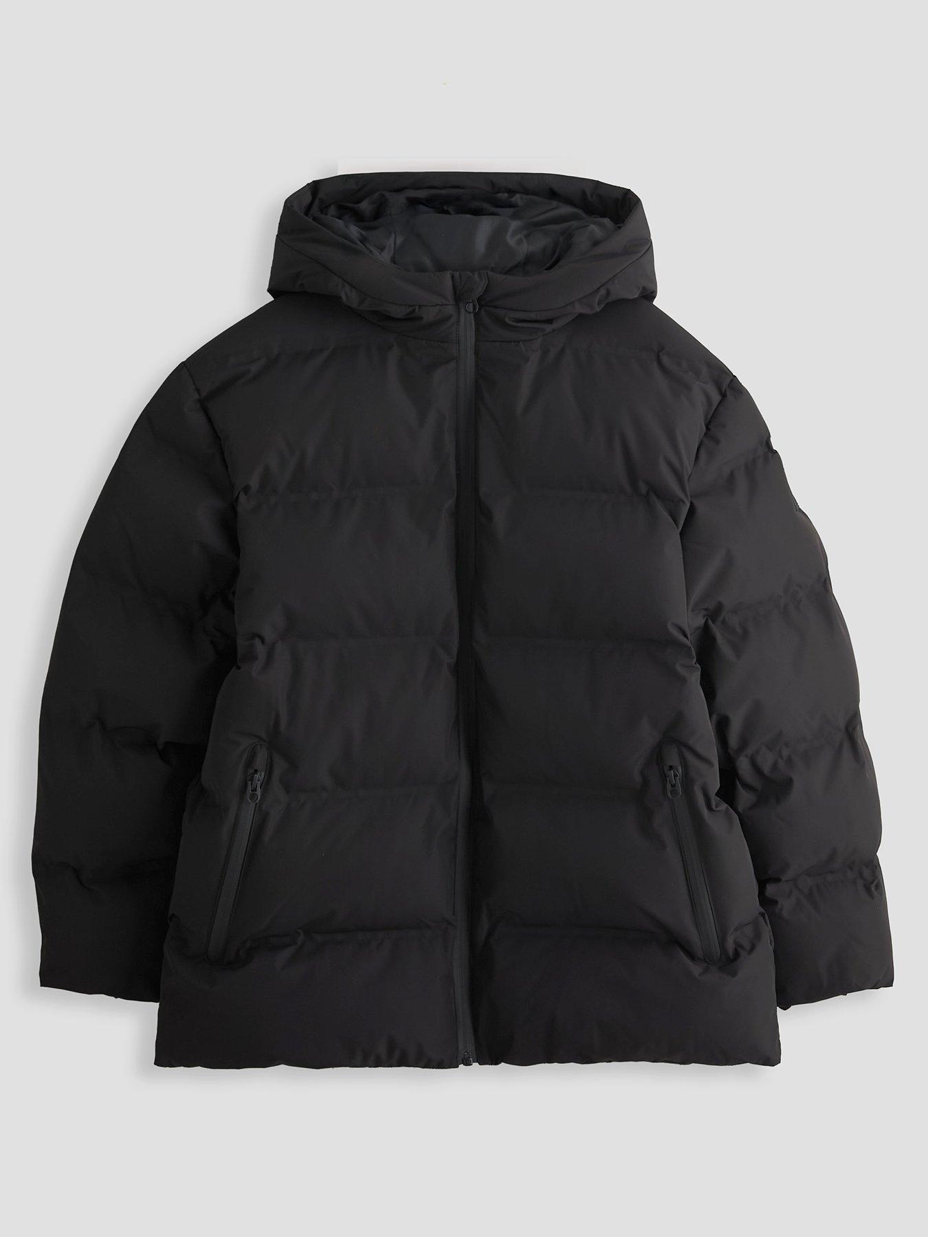 The Very Collection Boys Heavyweight Padded Coat - Black