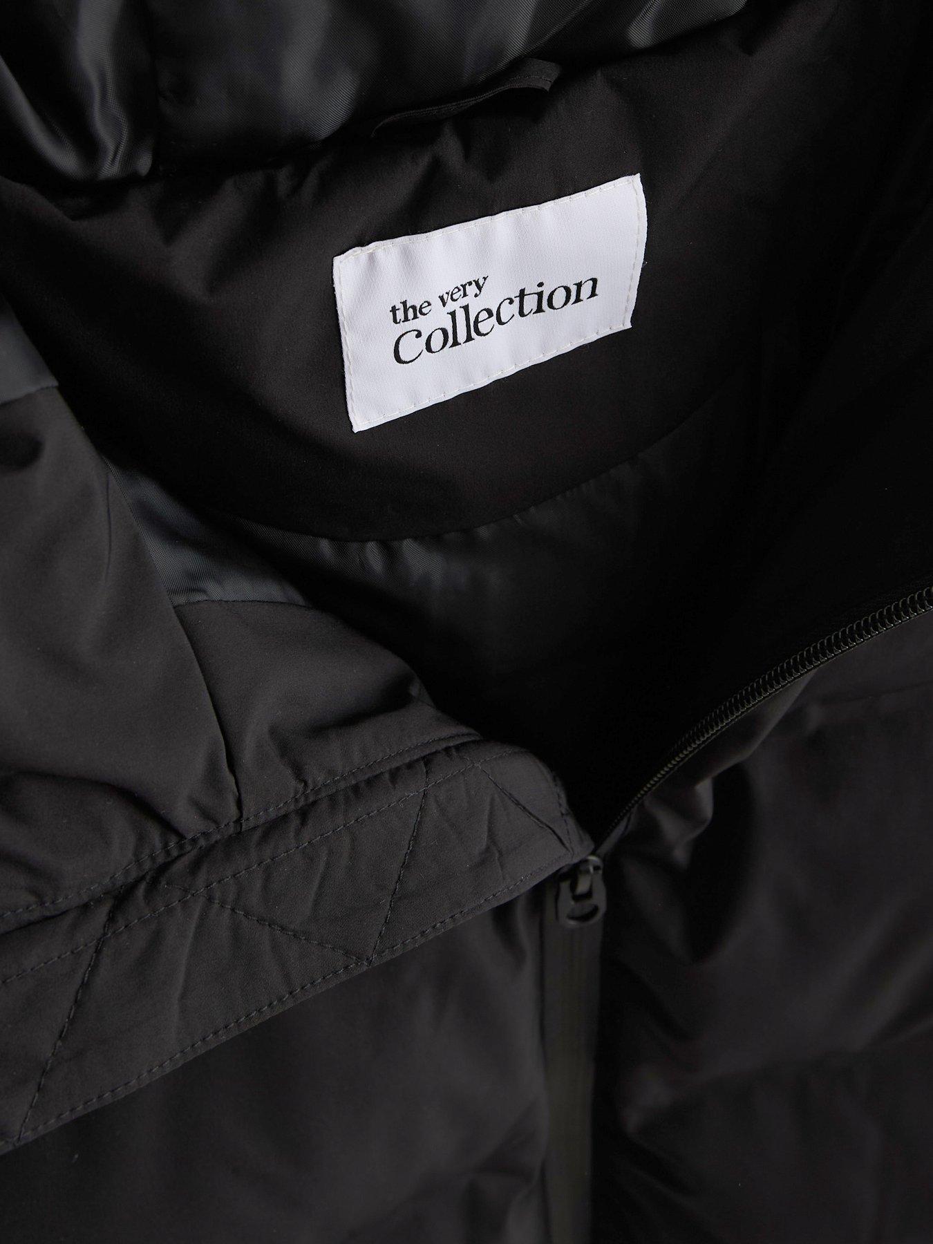 Image 5 of 6 of The Very Collection Boys Heavyweight Padded Coat (3-16 years) - Black