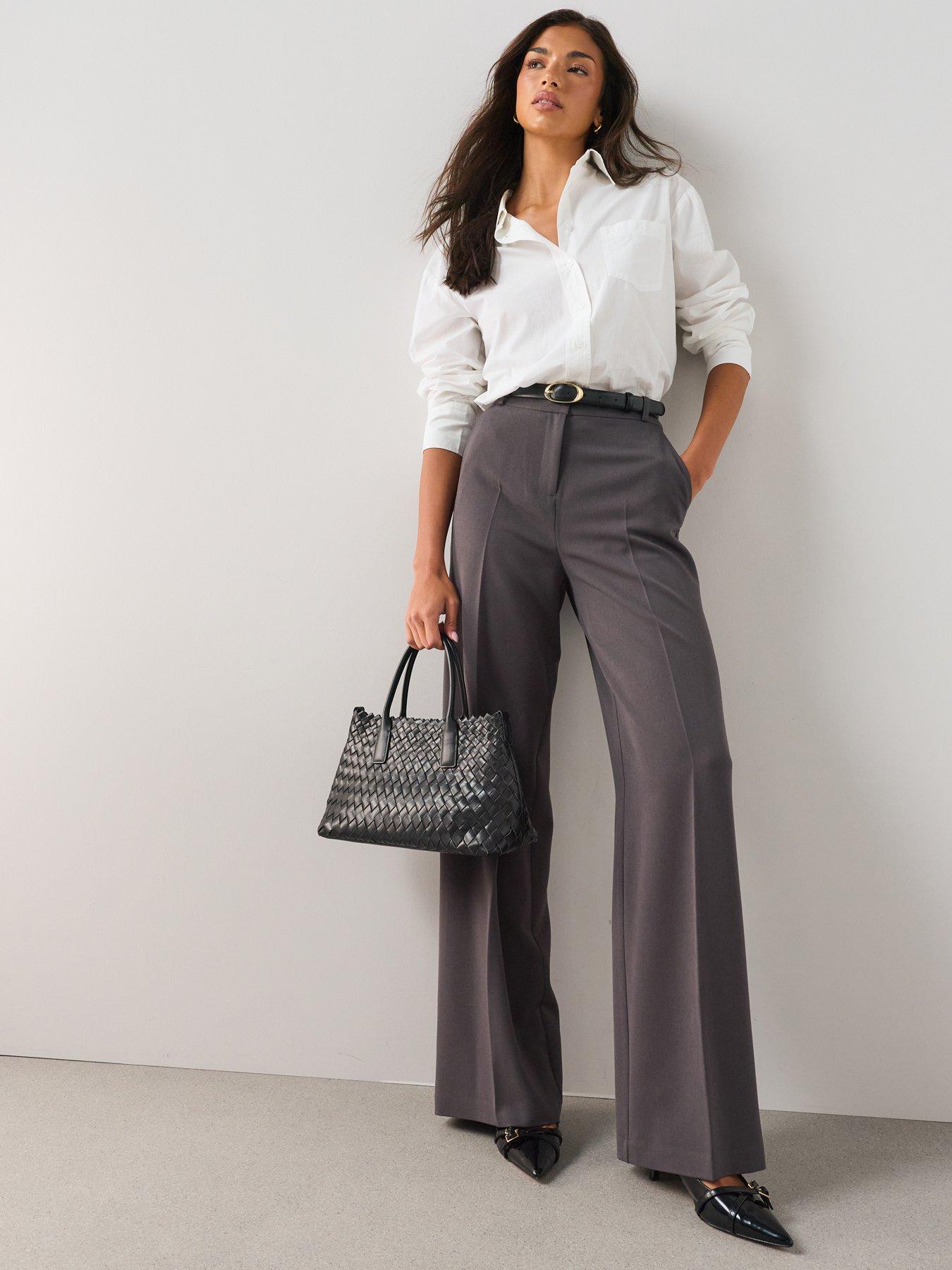 Image 1 of 7 of The Very Collection Tall Wide Leg Trouser