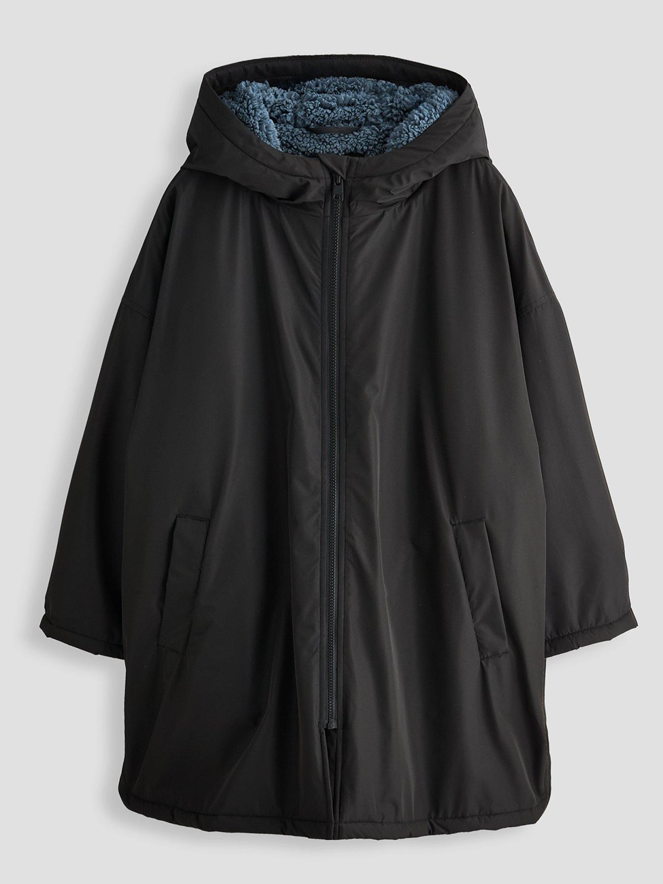 The Very Collection Boys Changing Outdoor Robe - Black