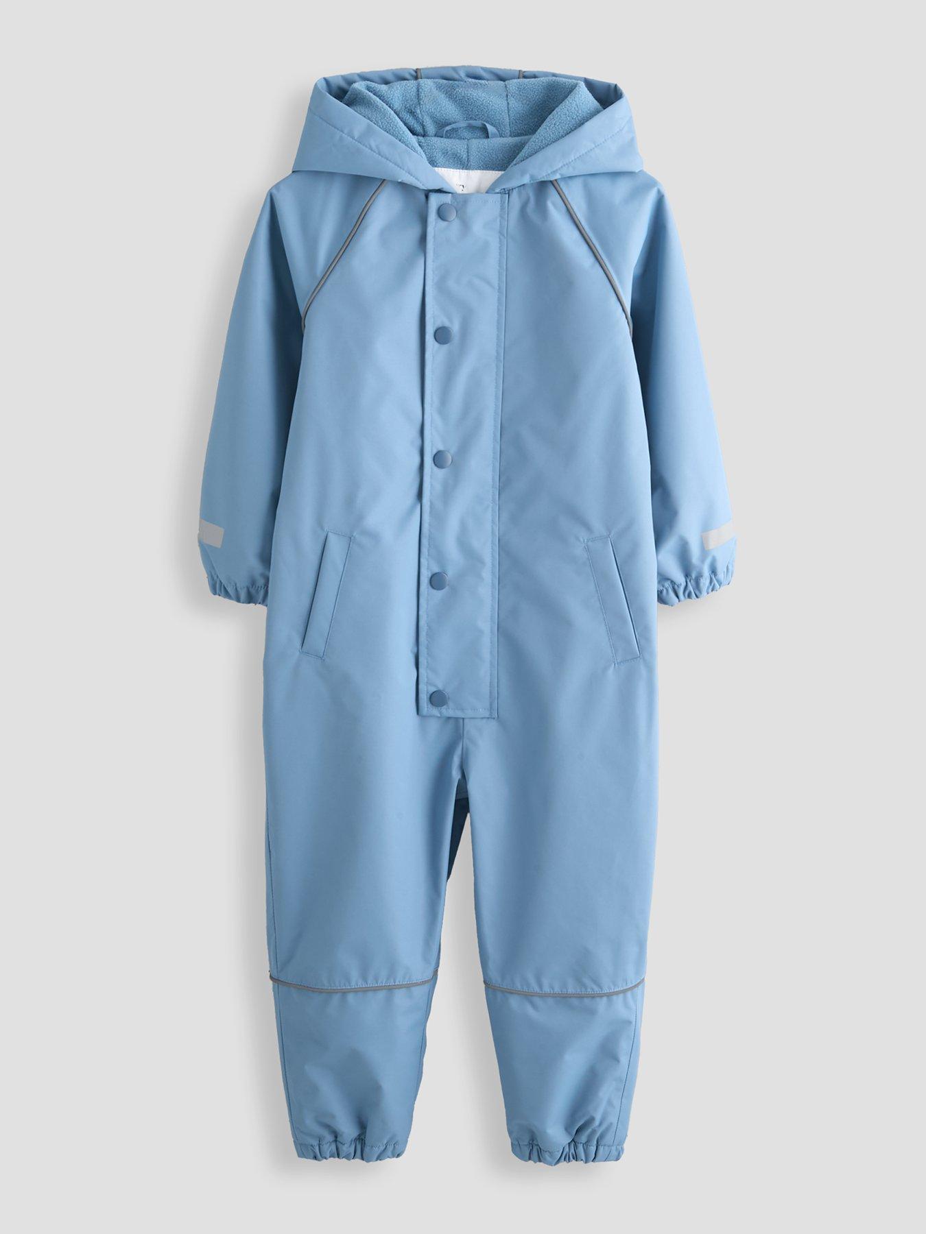 Image 1 of 6 of The Very Collection Boys Technical Puddle Suit (9 months - 7 years) - Blue