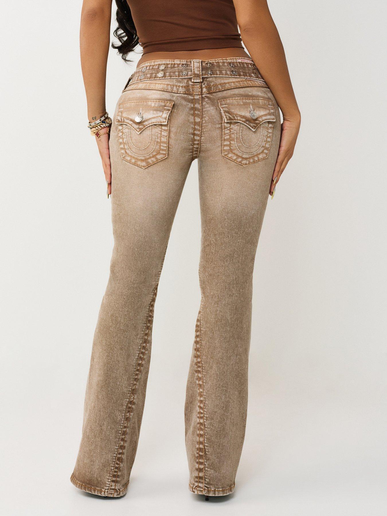 true-religion-stud-belt-flare-jeanback