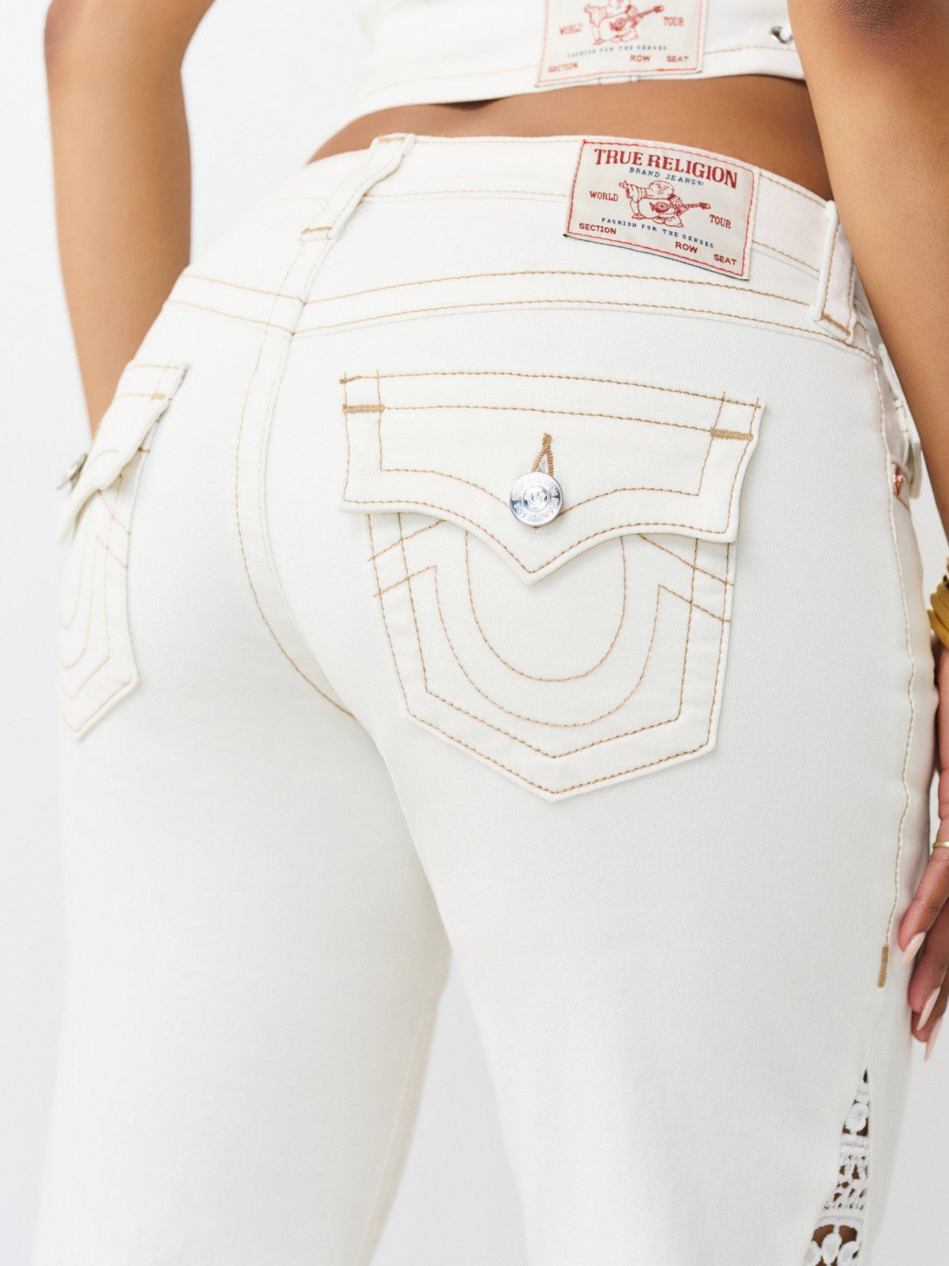 true-religion-crochet-mid-rise-flare-flap-whiteoutfit