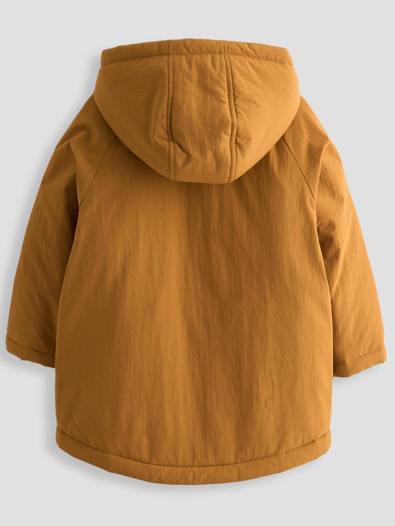 Image 2 of 6 of The Very Collection Boys Fleece Lined Fur Hood Parka (9 months - 7 years) - Khaki