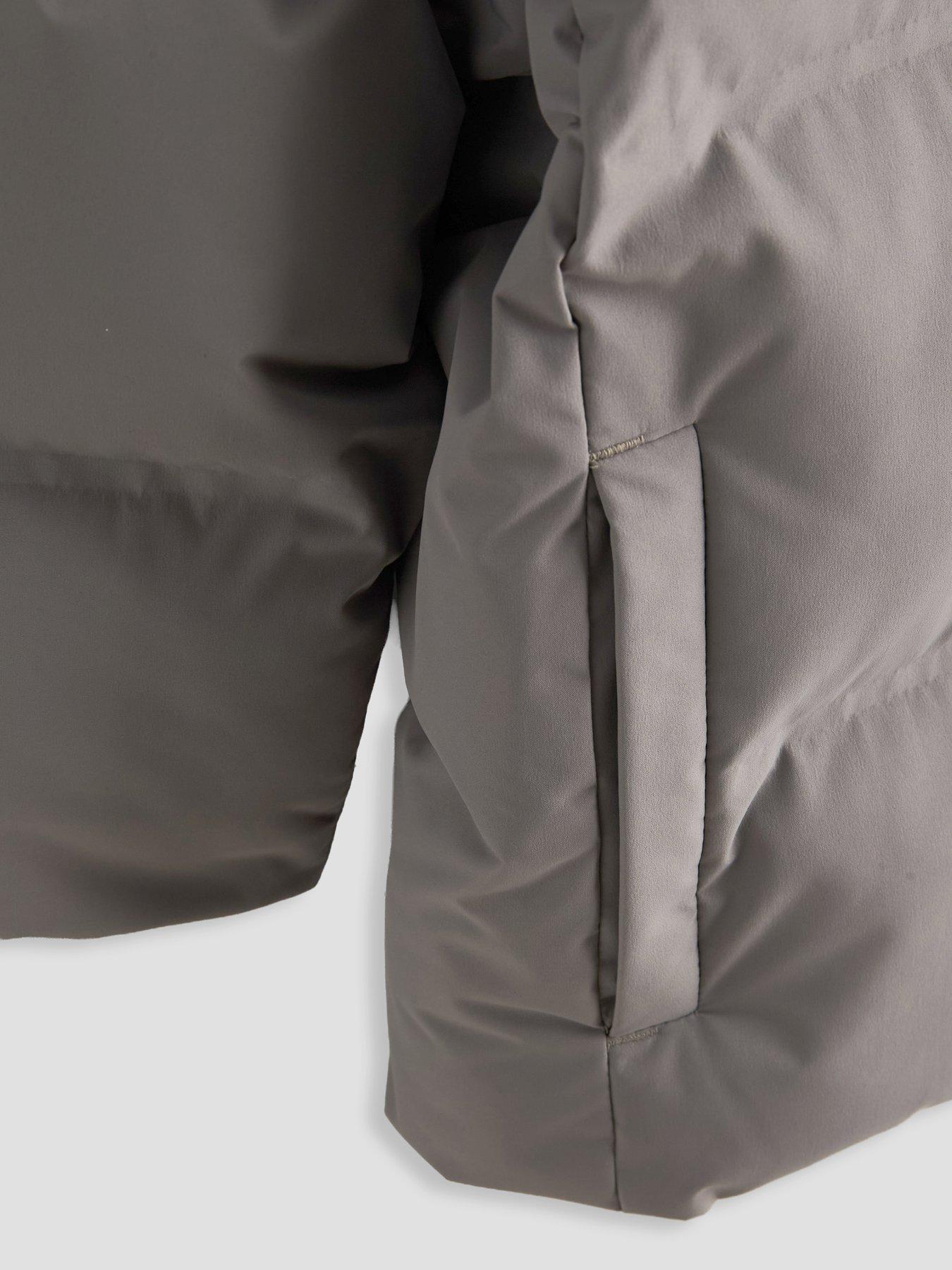Image 4 of 6 of The Very Collection Boys Water Resistant Heavy Weight Coat With Waterproof Zipper (9 months - 7 years) - Grey