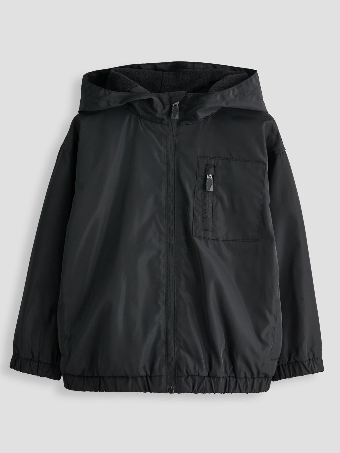 The Very Collection Boys Lightweight Technical Sports Jacket - Black