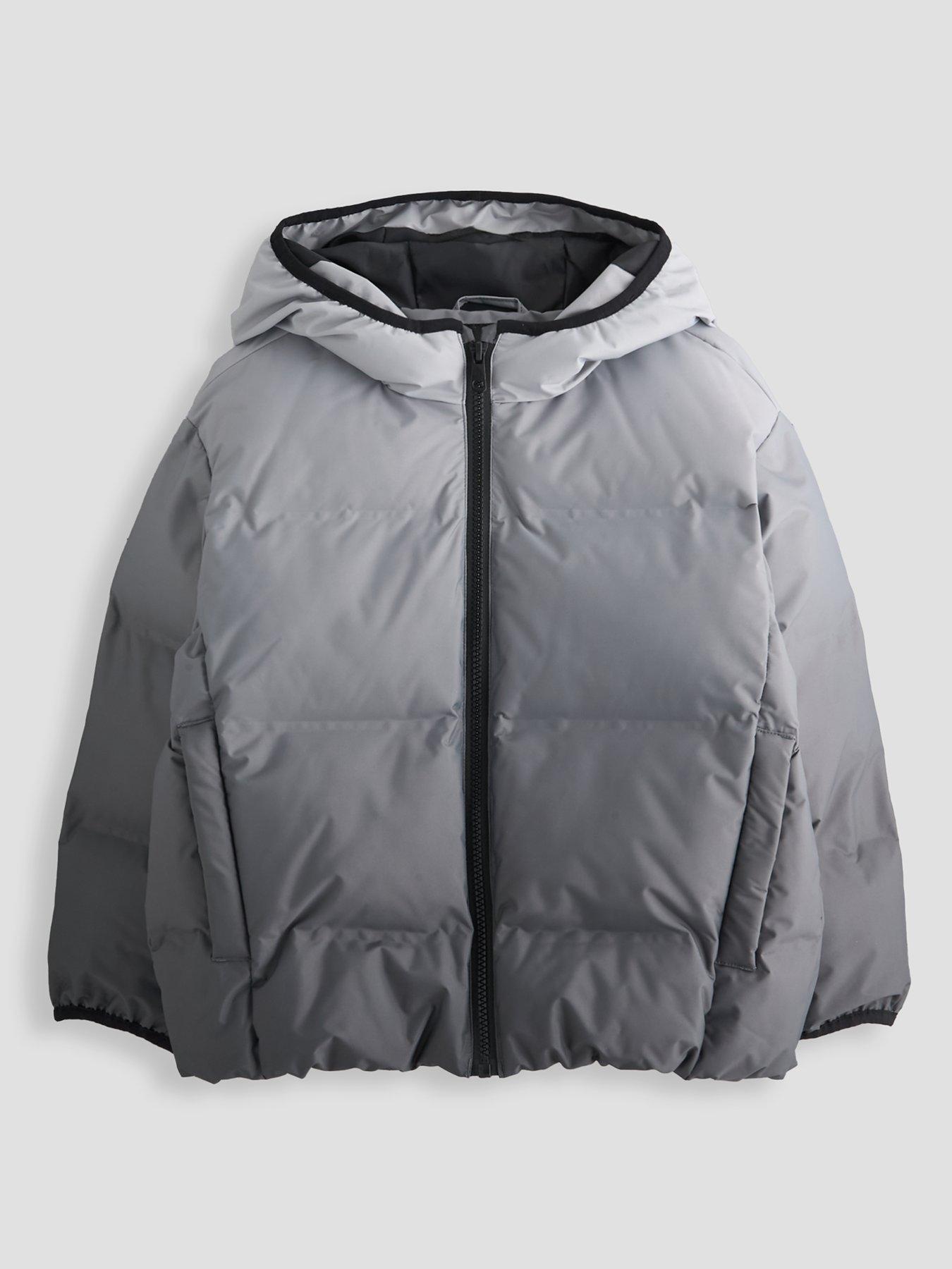 Image 1 of 5 of The Very Collection Boys Water Resistant Ombre Padded Jacket (3-16 years) - Navy