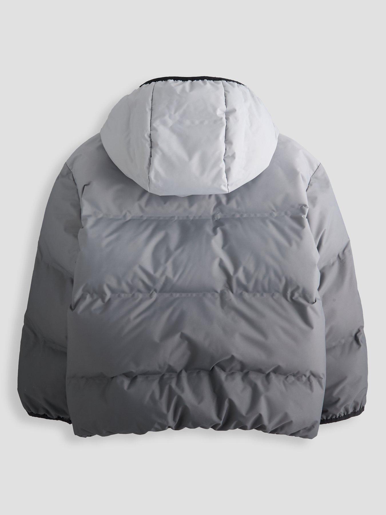 Image 2 of 5 of The Very Collection Boys Water Resistant Ombre Padded Jacket (3-16 years) - Navy
