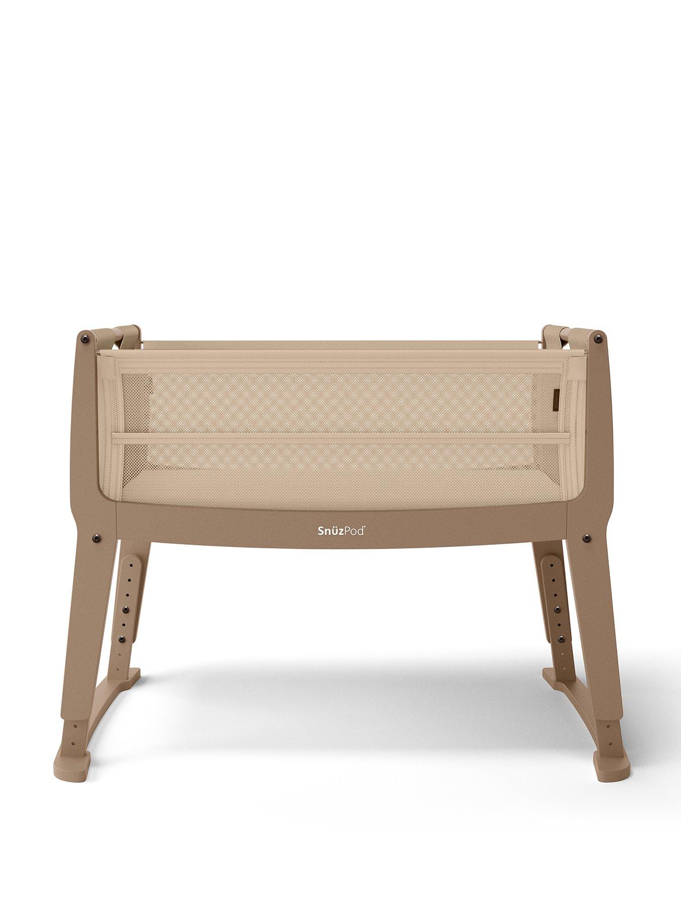 Image 2 of 6 of Snuz SnuzPod Studio Bedside Crib - Mocha