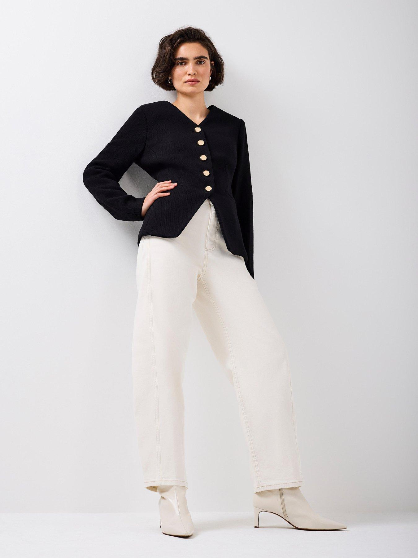 mint-velvet-twill-sculpted-jacket-blackstillFront