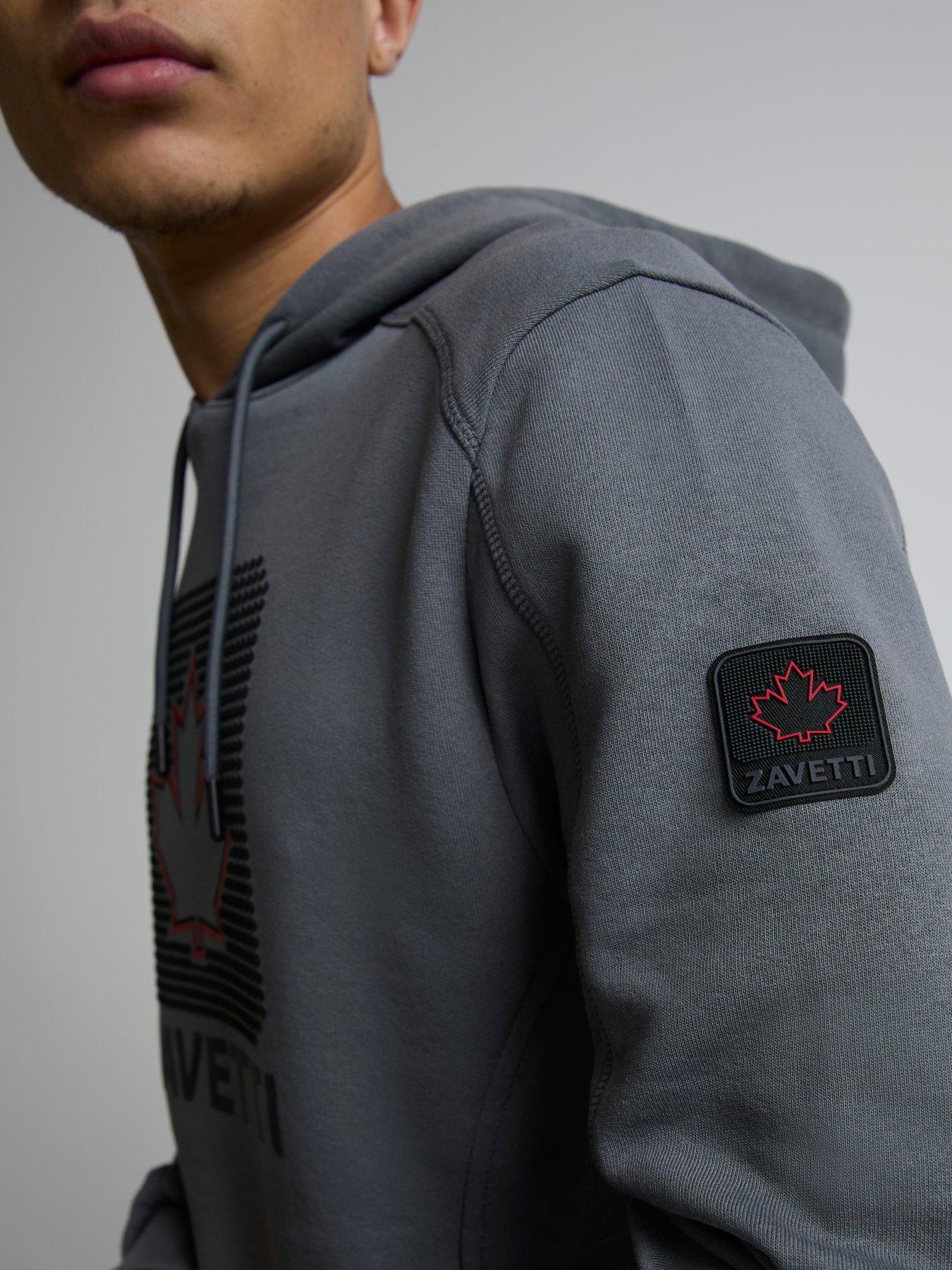 zavetti-canada-alvo-raised-rubberised-logo-hoodie-greydetail