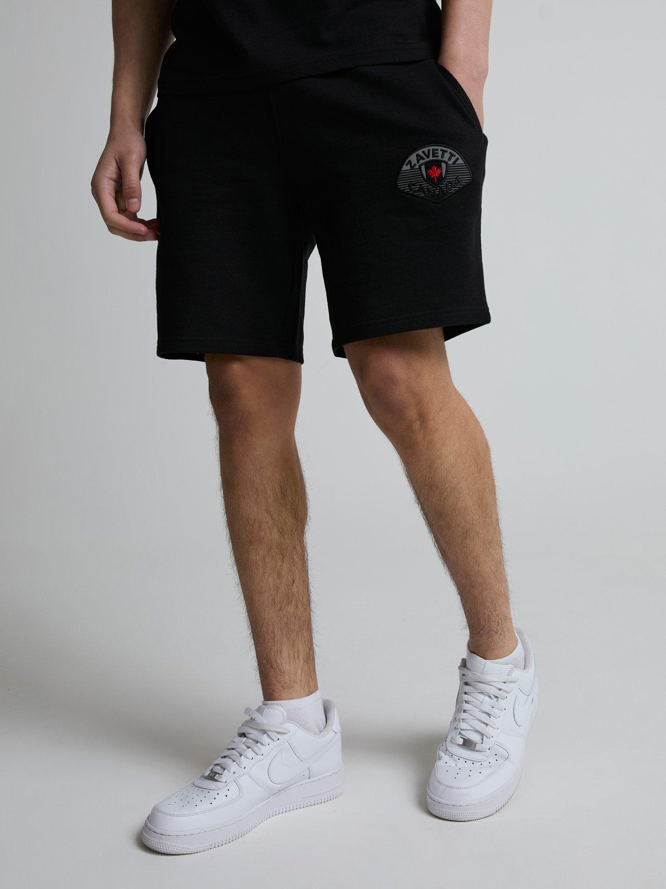 zavetti-canada-zavetti-canada-botticini-compatto-loop-back-fleece-shorts