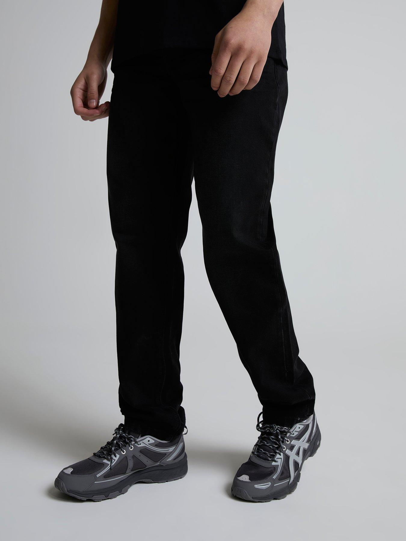 Alessandro Zavetti Alessandro Zavetti Lazio Relaxed Loose Fit Slight Distressed Denim Jeans