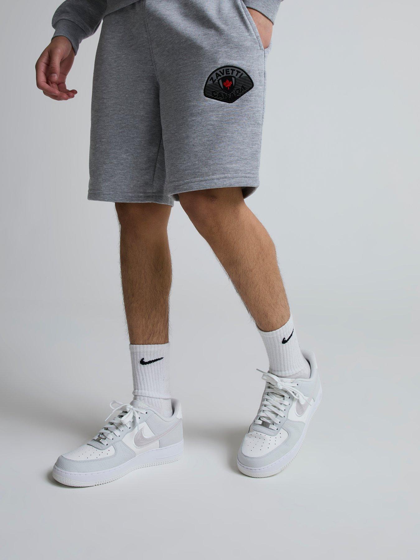 zavetti-canada-botticini-compatto-loop-back-fleece-shorts-light-greyoutfit