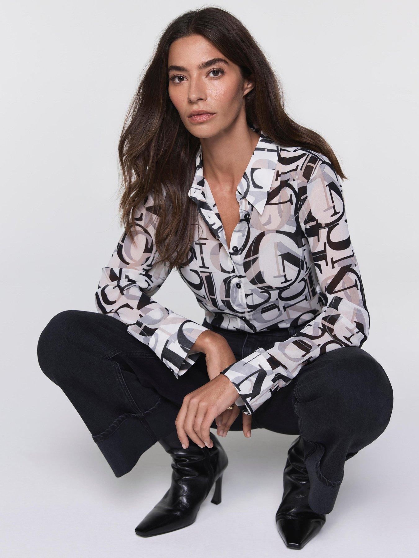 mint-velvet-cream-iconic-print-shirt-whitefront