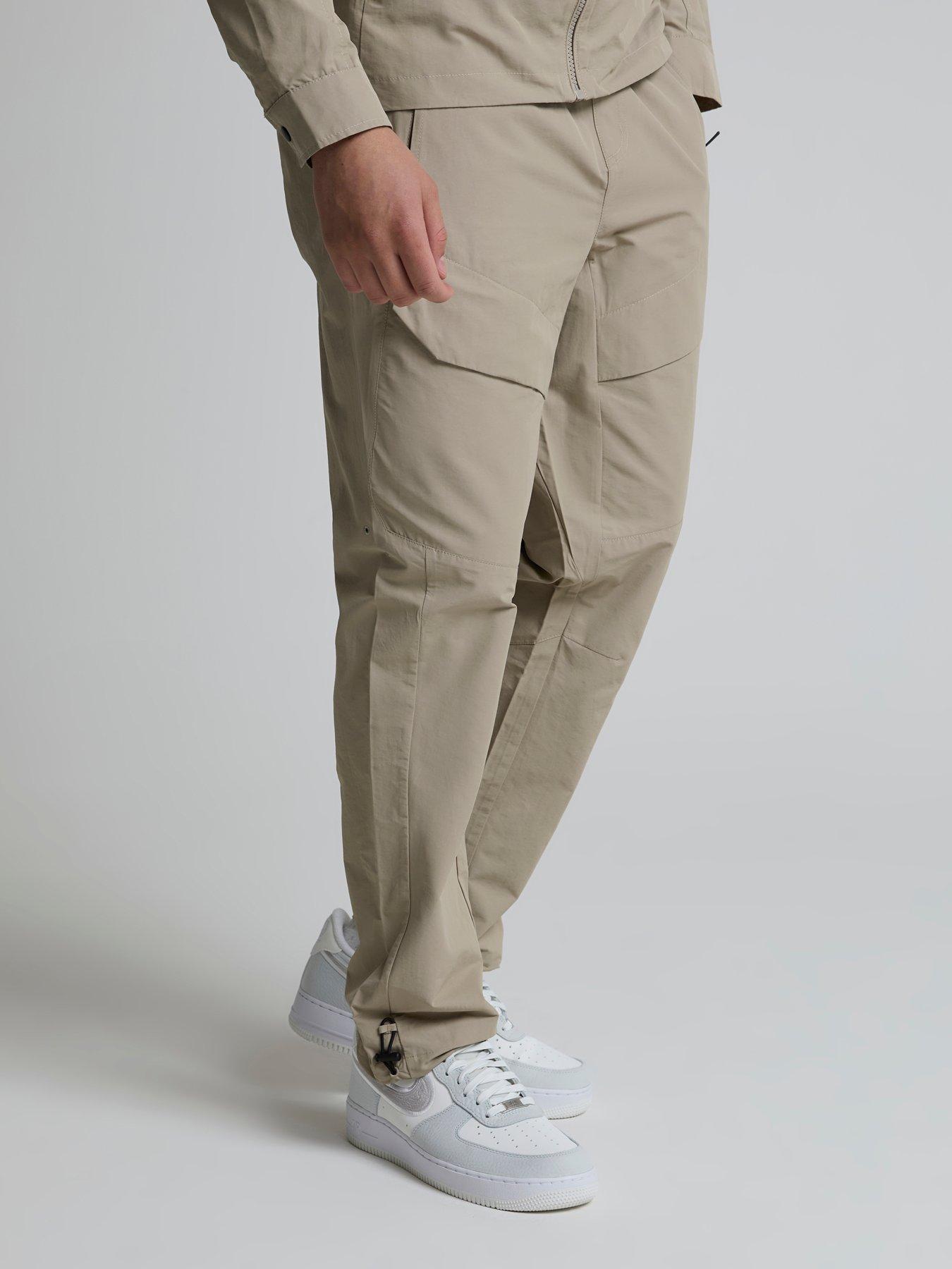 Alessandro Zavetti Alessandro Zavetti Florenzi 2.0 Woven Cargo Belt Detail Straight Fit Trousers