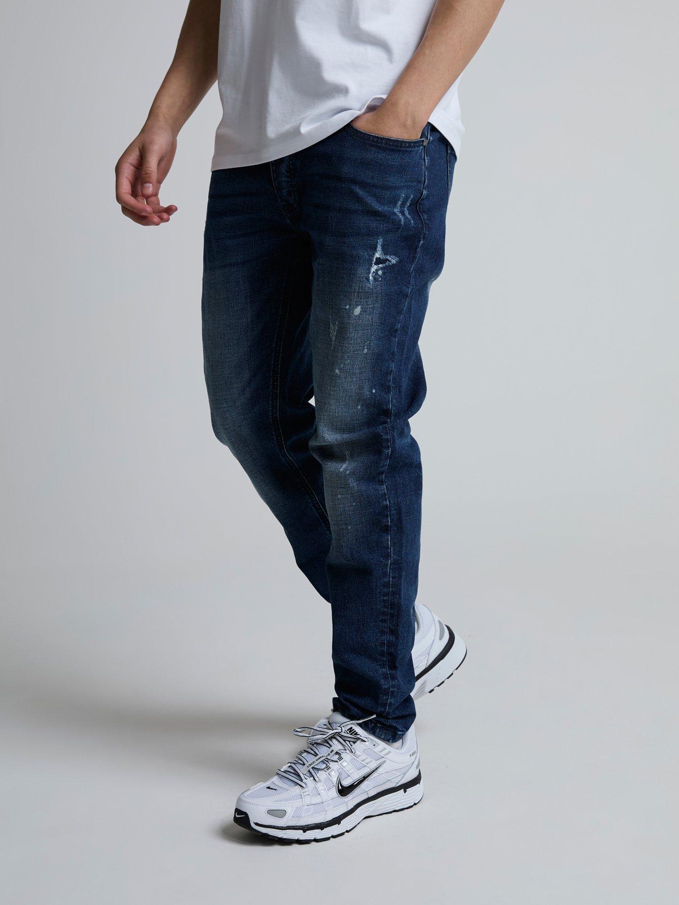 alessandro-zavetti-viragio-30-relaxed-loose-distressed-jeans-dark-blueoutfit