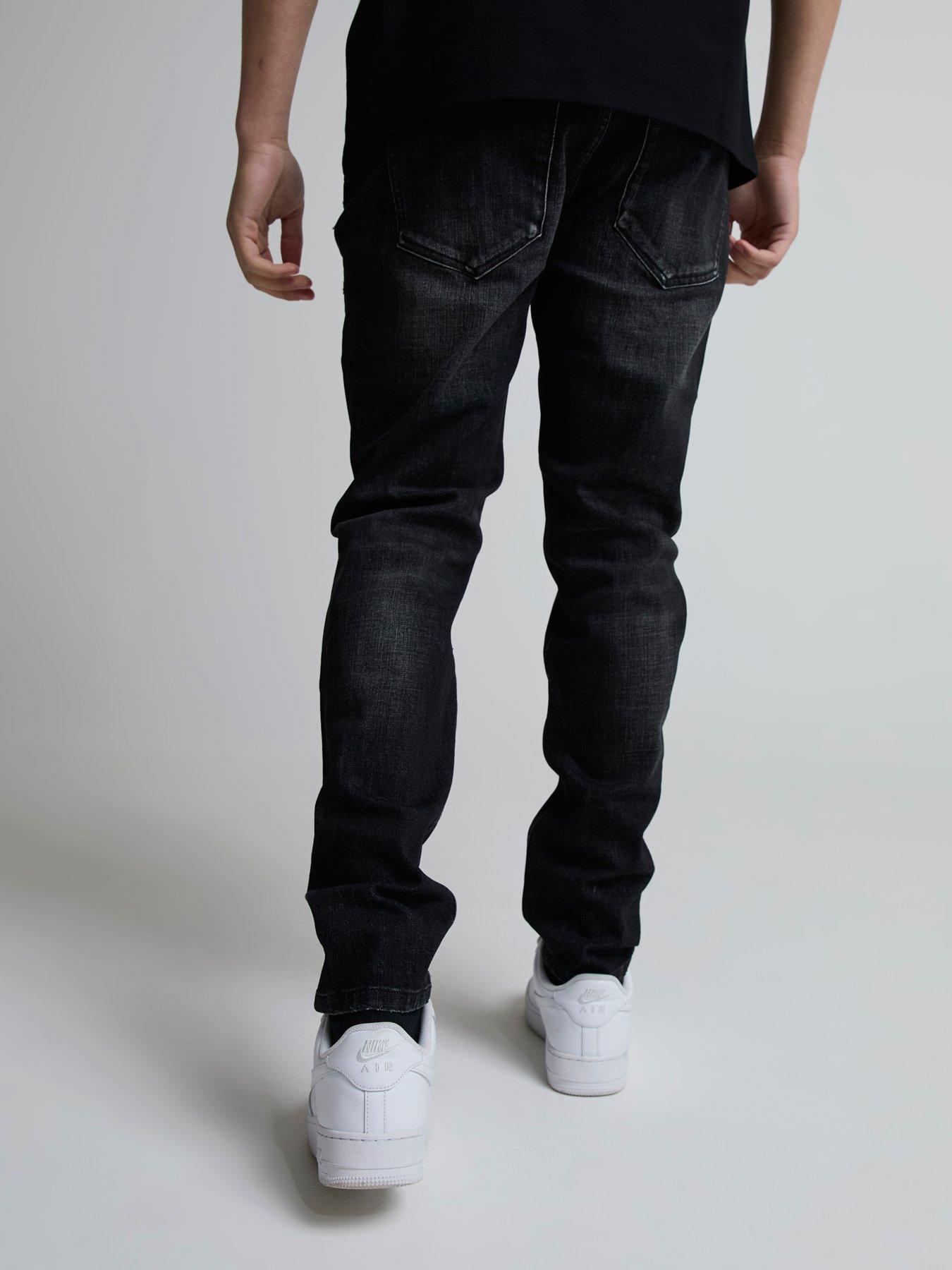 alessandro-zavetti-viragio-30-relaxed-loose-distressed-jeans-blackstillFront