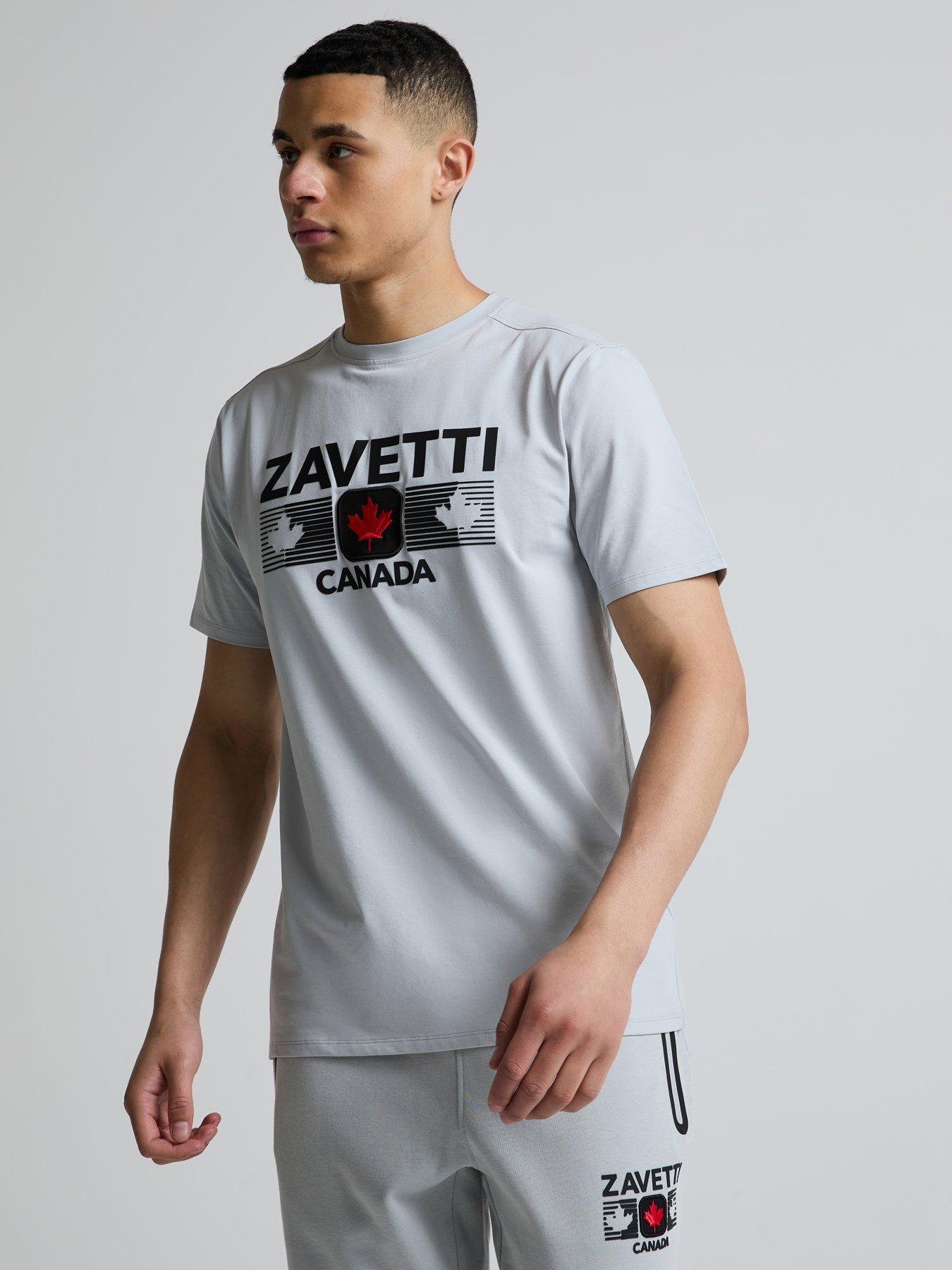 Image 1 of 5 of Zavetti Canada Viarello T-Shirt - Light Blue