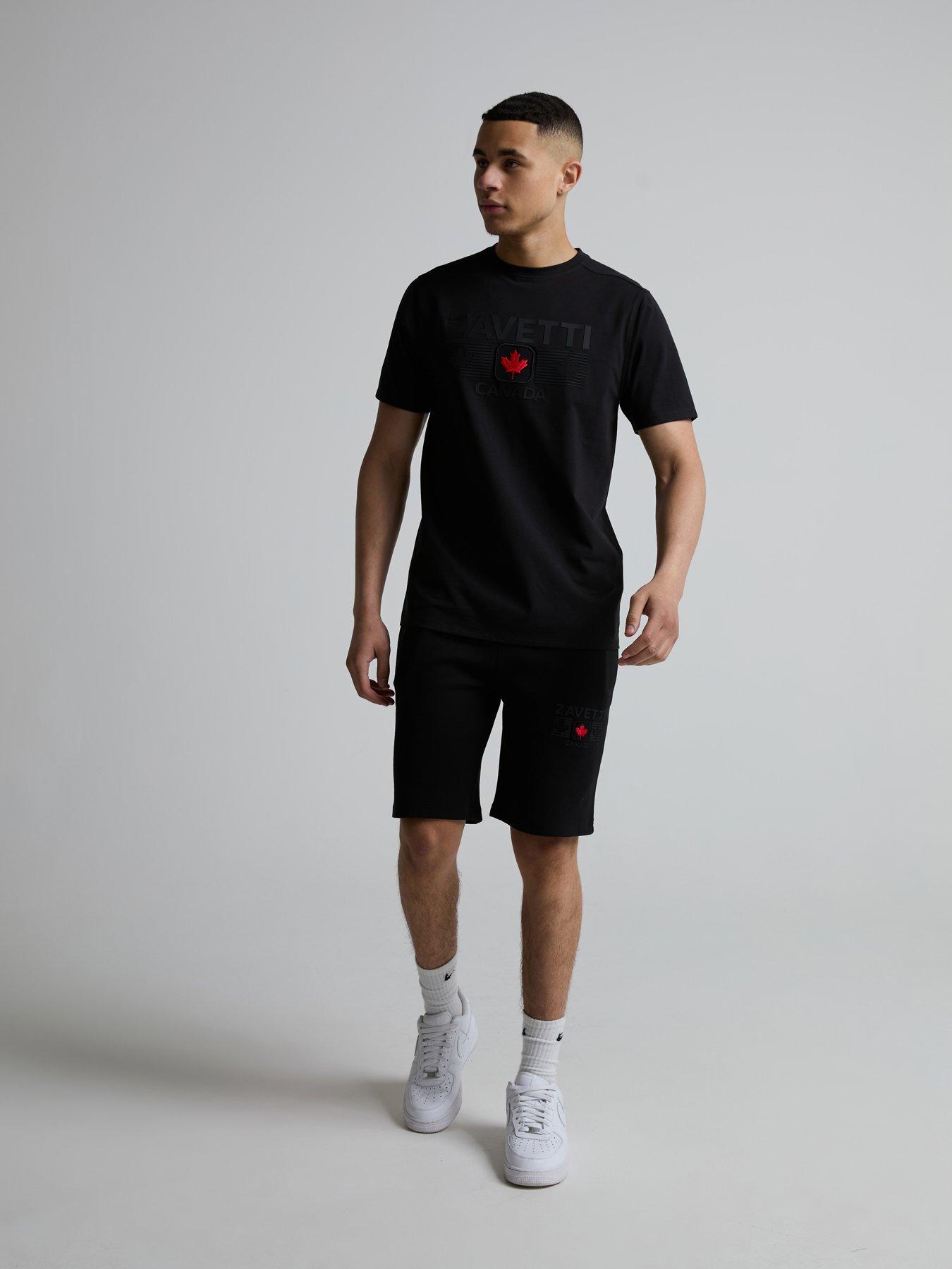 Image 3 of 4 of Zavetti Canada Zavetti Canada Viarello Colour Block Shorts