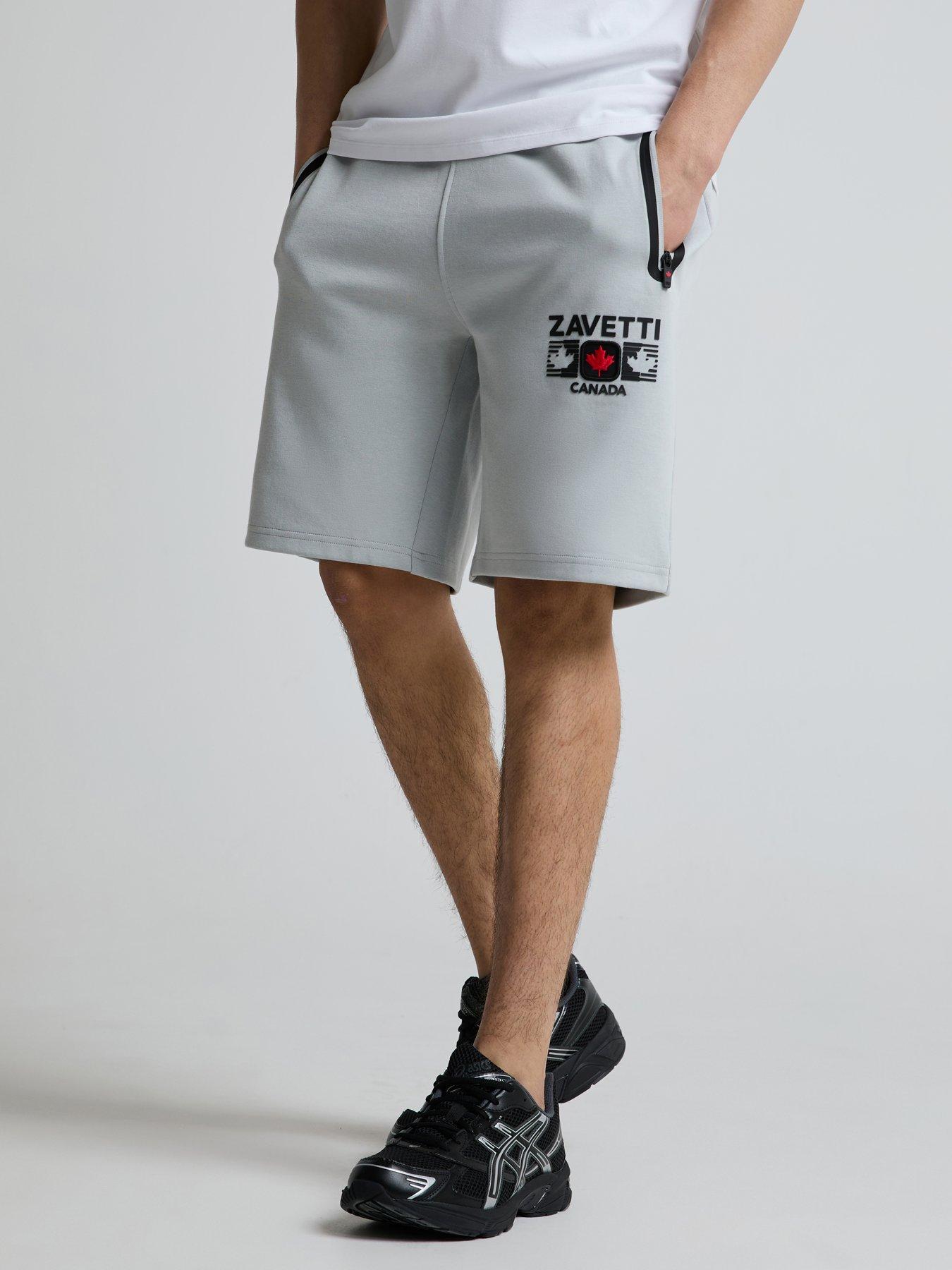zavetti-canada-viarello-colour-block-shorts-light-bluefront