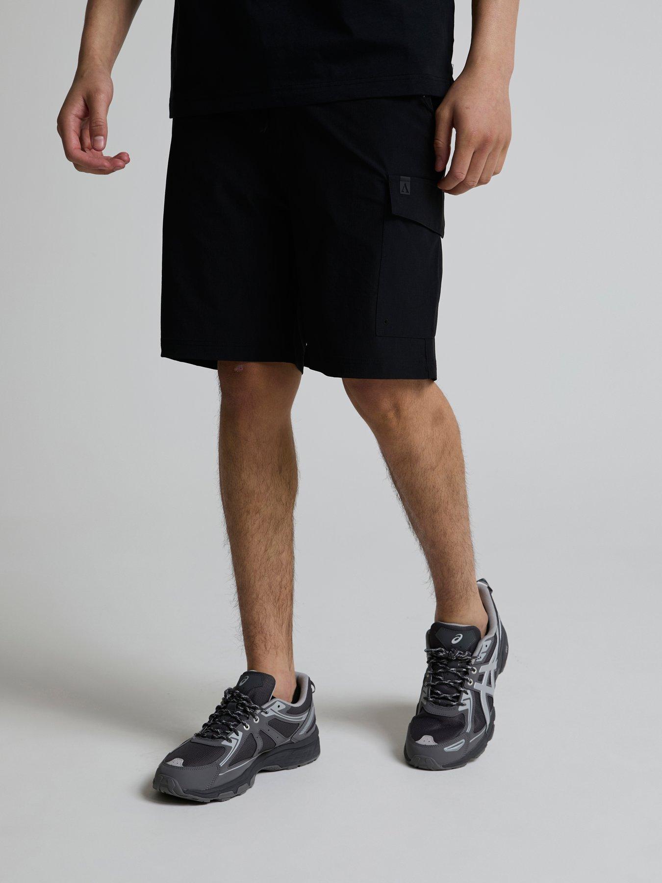 Image 1 of 5 of Alessandro Zavetti Ultizzi Woven Tech Shorts - Black