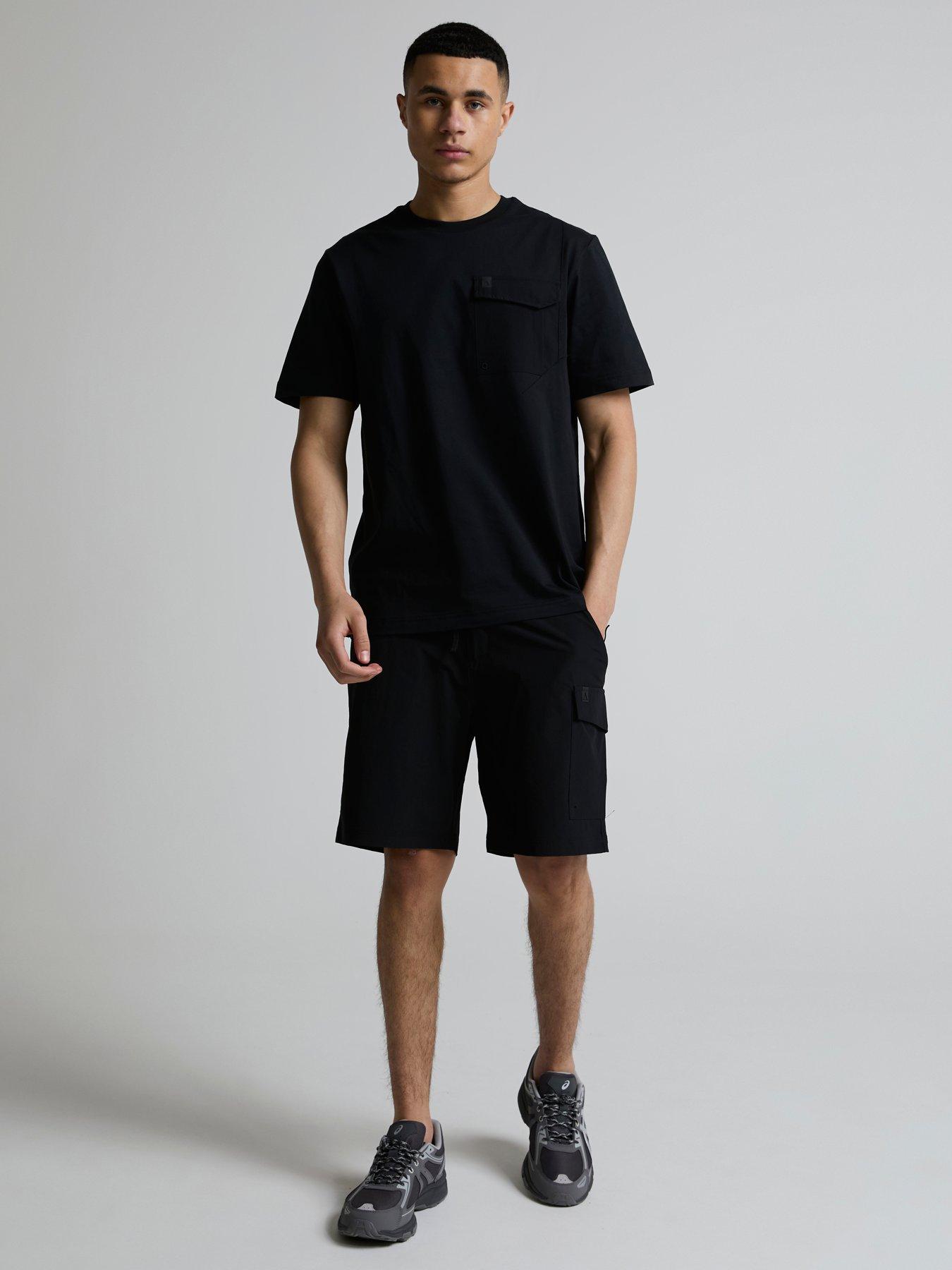 Image 3 of 5 of Alessandro Zavetti Ultizzi Woven Tech Shorts - Black