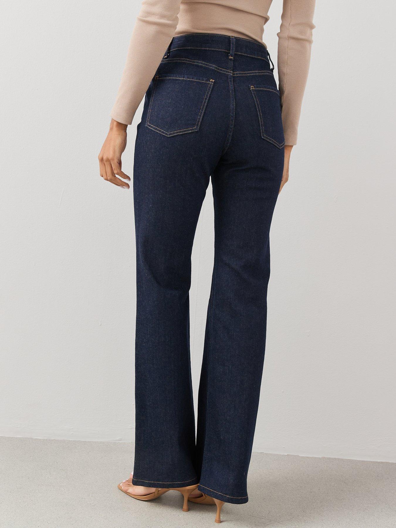 the-very-collection-flare-jeans-with-front-patch-pockets-dark-washstillFront