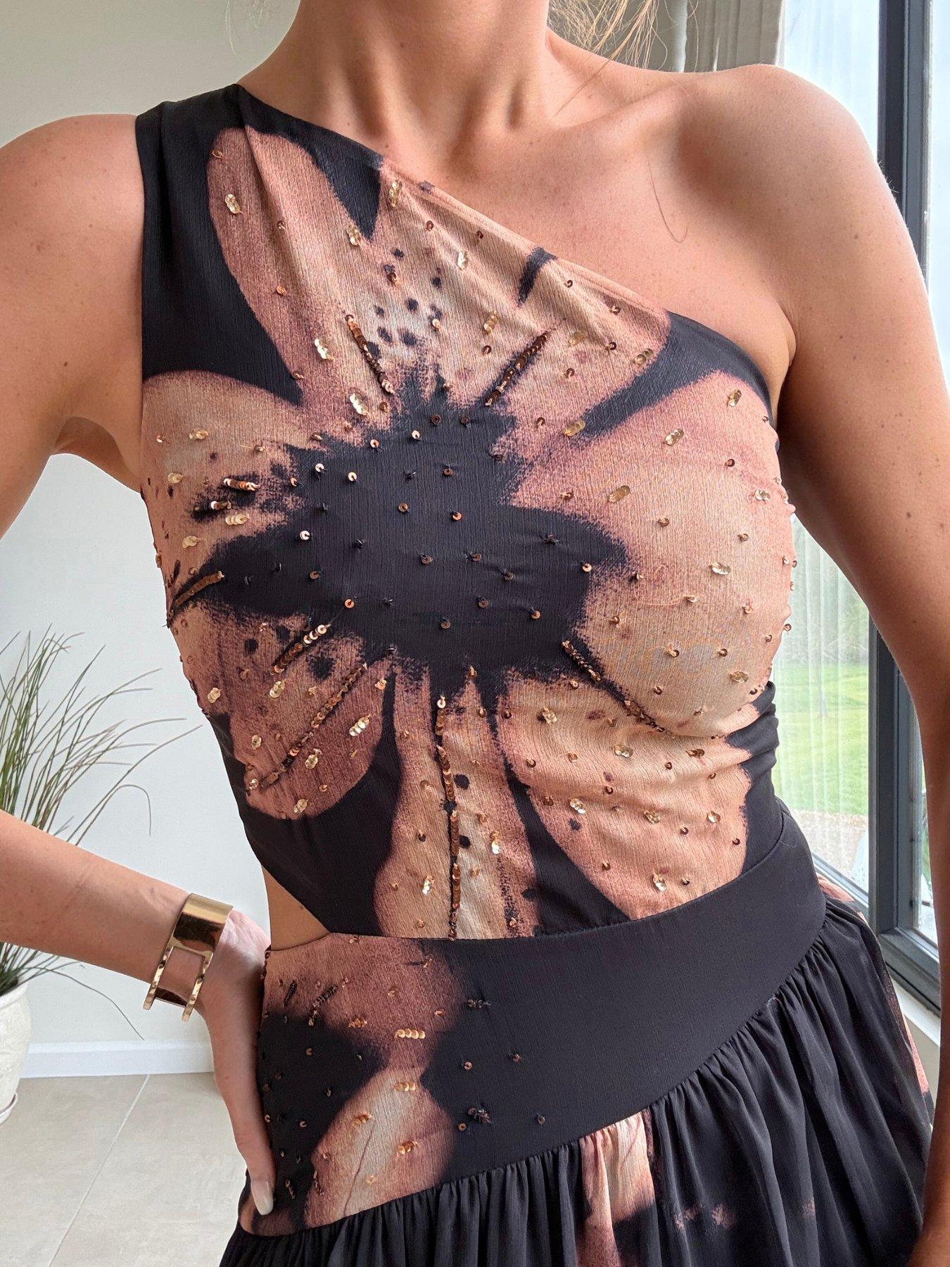 style-cheat-jasmine-embellished-chiffon-dress-brownoutfit