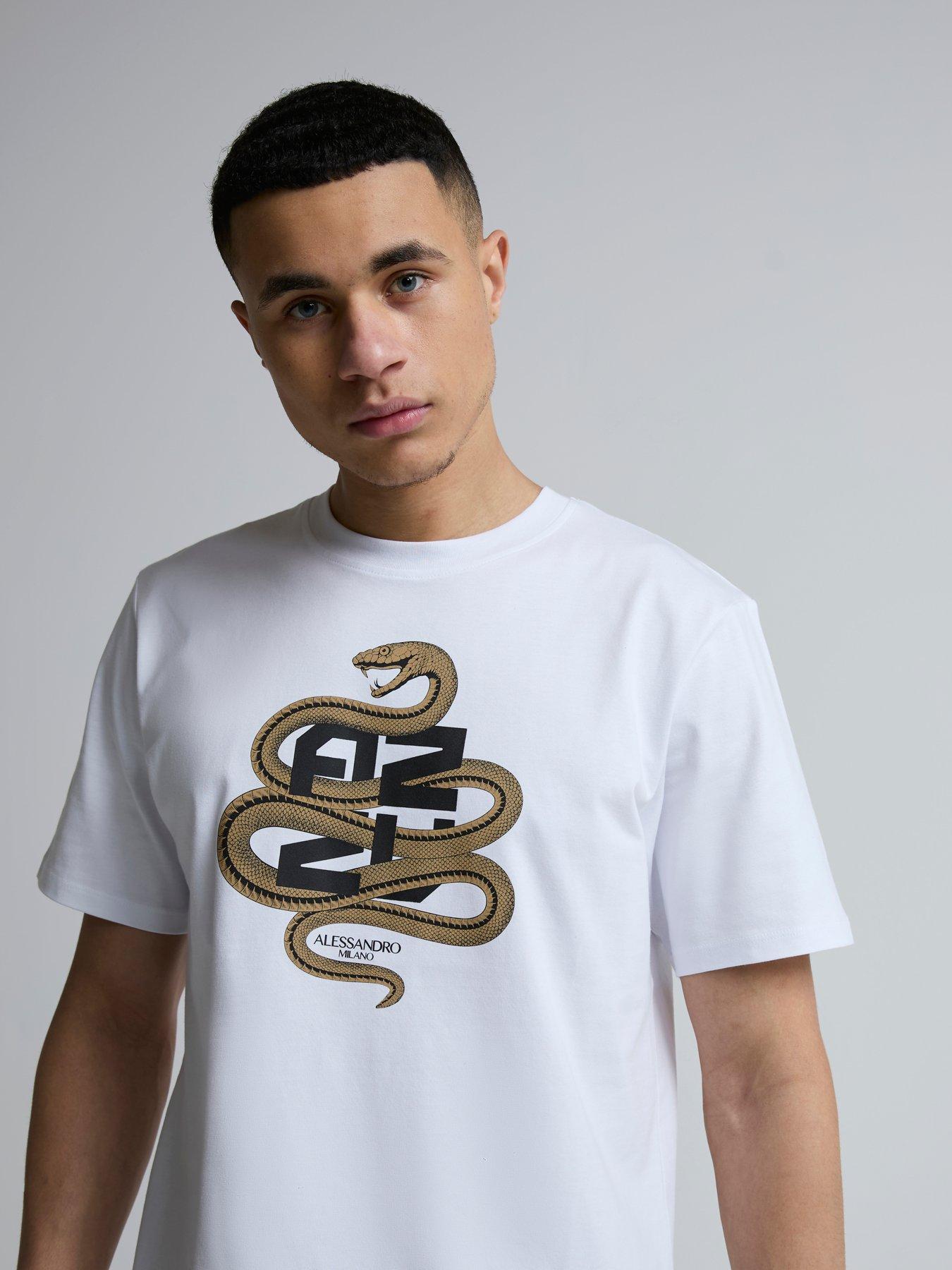 alessandro-zavetti-pescinolla-snake-print-t-shirt-whiteoutfit
