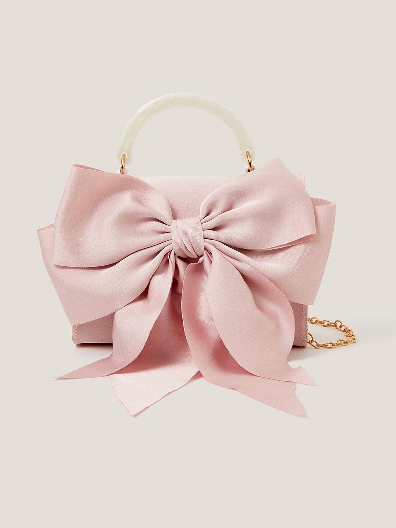 monsoon-girls-satin-bow-mop-handle-bag-pink