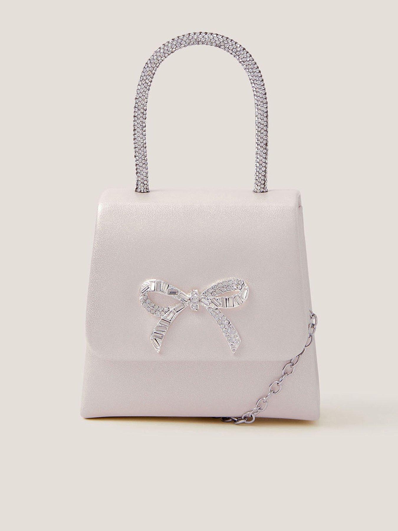monsoon-girls-bling-bow-bag-light-creamfront