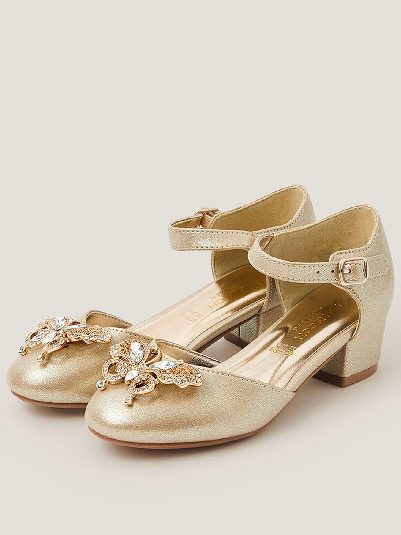 monsoon-girls-butterfly-gem-2-part-heel-shoes-gold