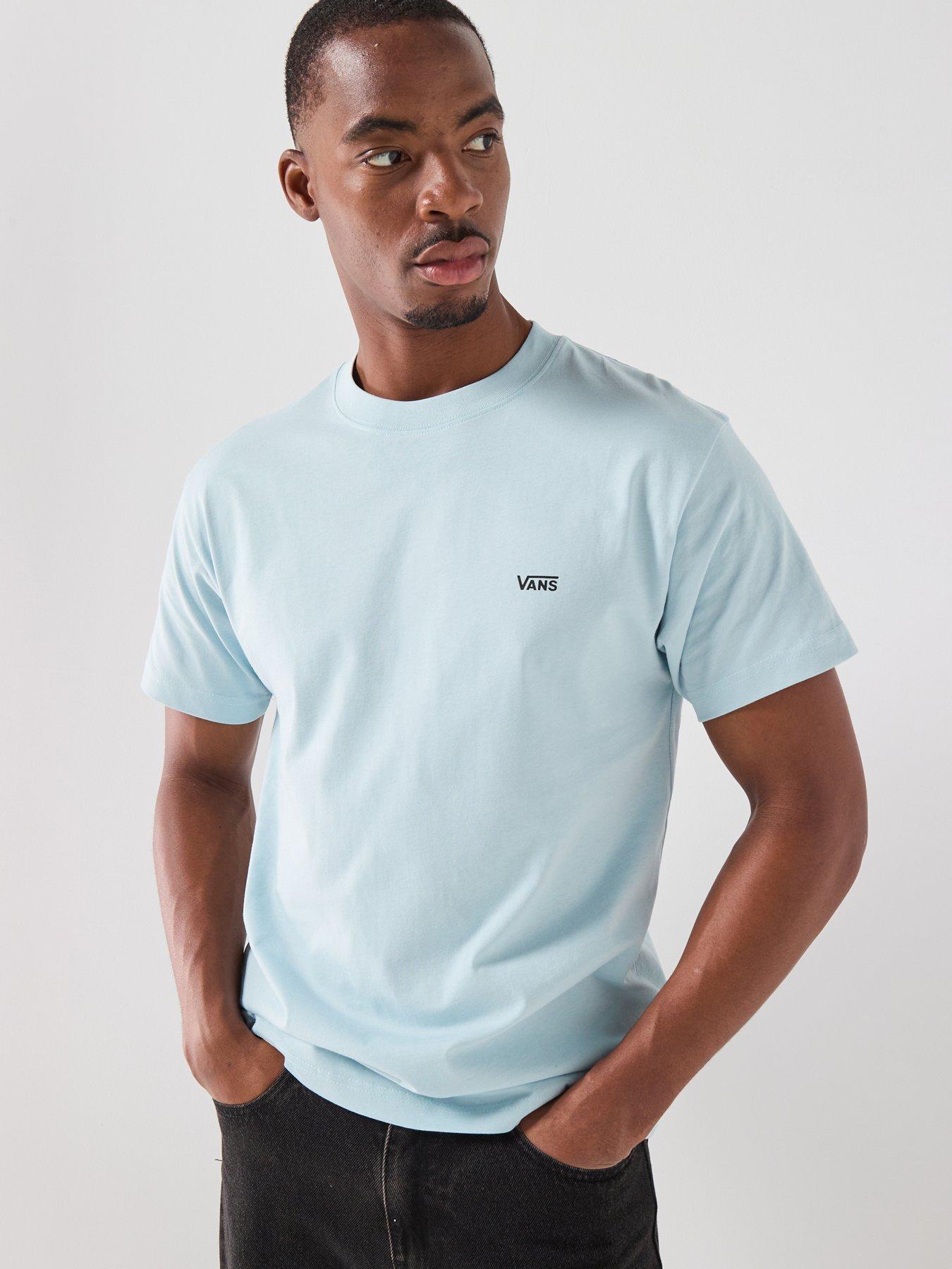Vans Mens Left Chest Short Sleeve T-Shirt - Blue