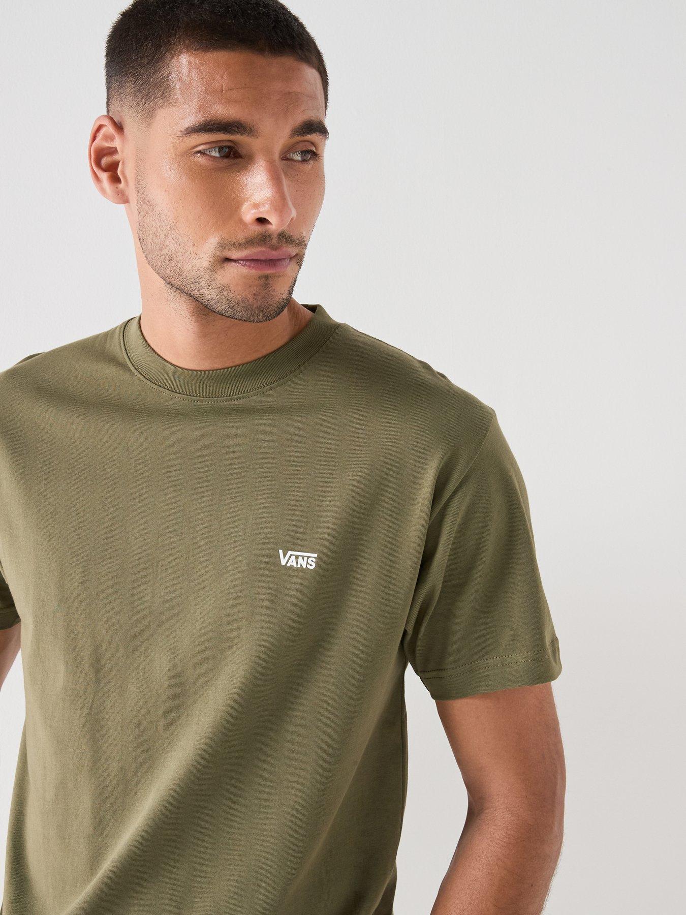 Image 4 of 5 of Vans Mens Left Chest Short Sleeve - Green