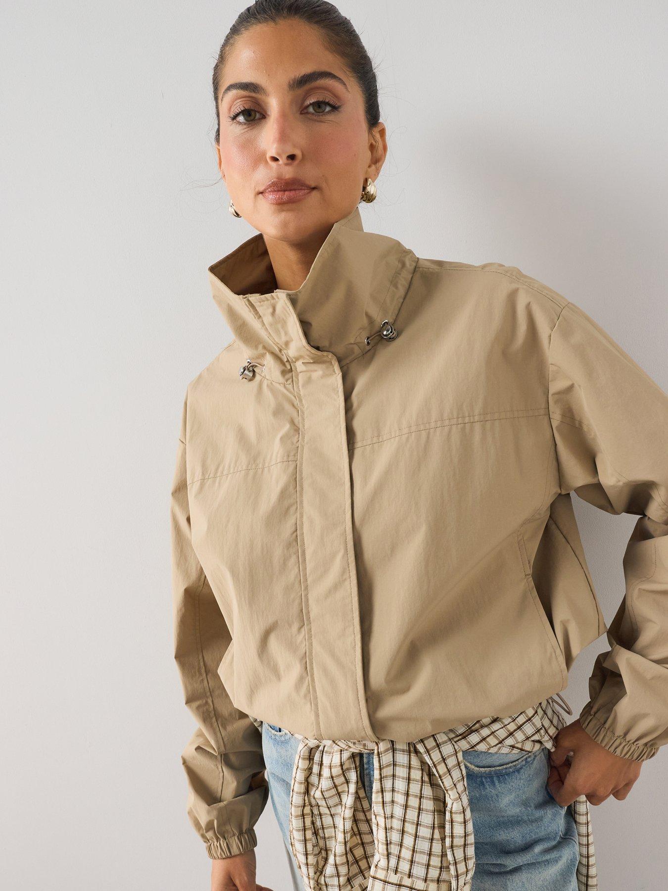 The Very Collection Water Resistant Funnel Neck Jacket